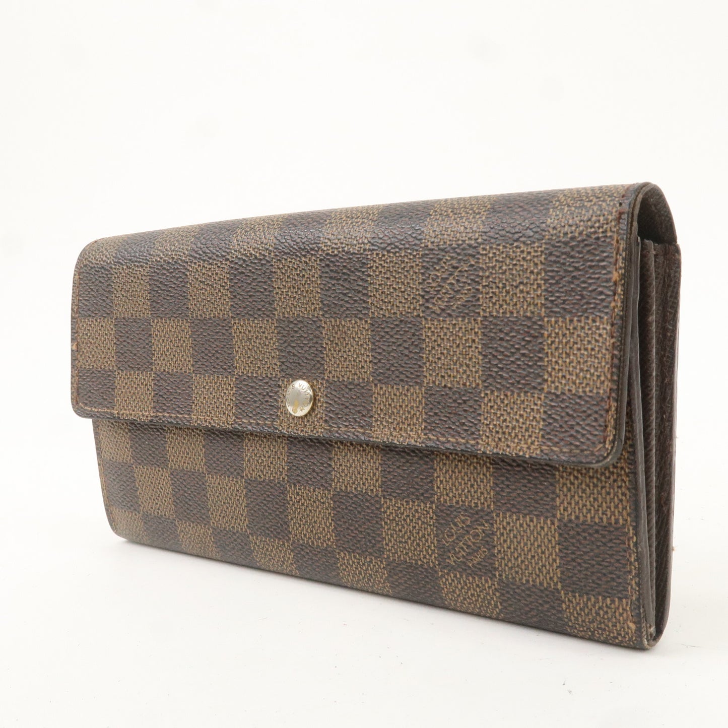 Louis Vuitton Damier Portefeuille Sarah Long Wallet N61734