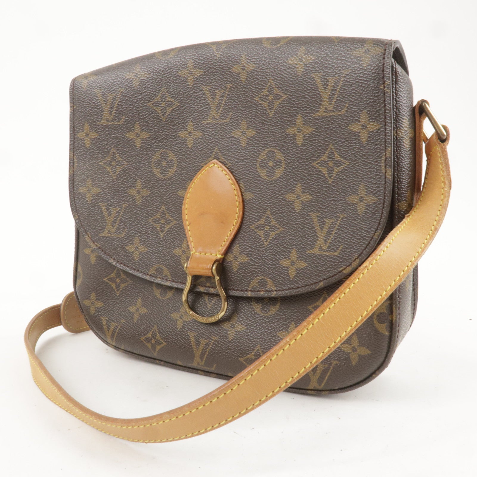 Louis-Vuitton-Monogram-Saint-Cloud-GM-Shoulder-Bag-Brown-M51242