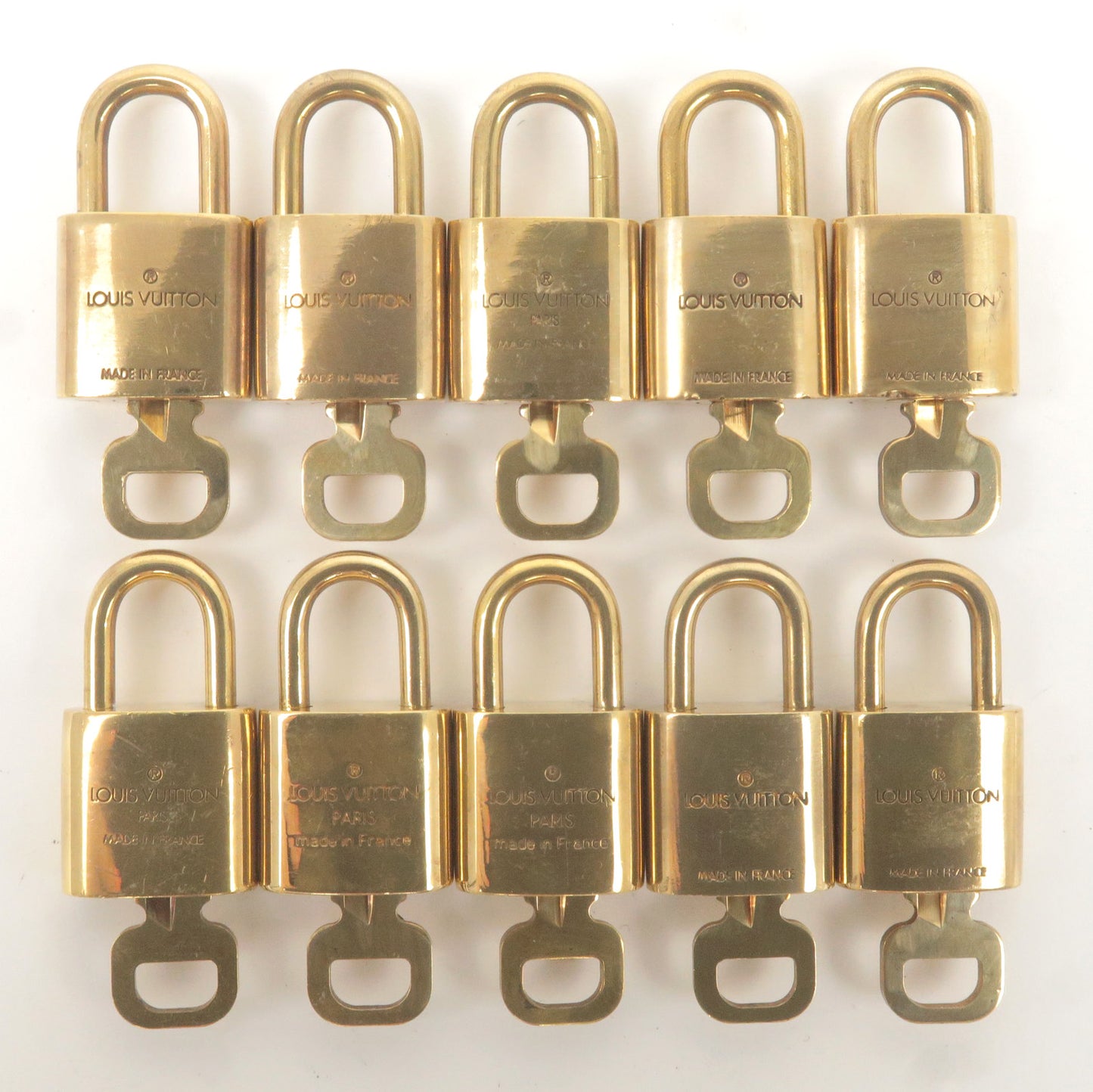 Louis Vuitton Brass 317 Padlock W/ Key