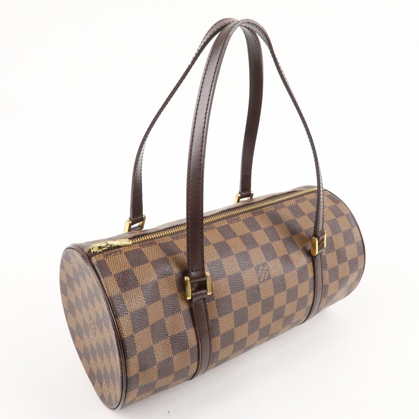 Louis Vuitton Papillon 30 N51303 Handbag Damier Ebene / With