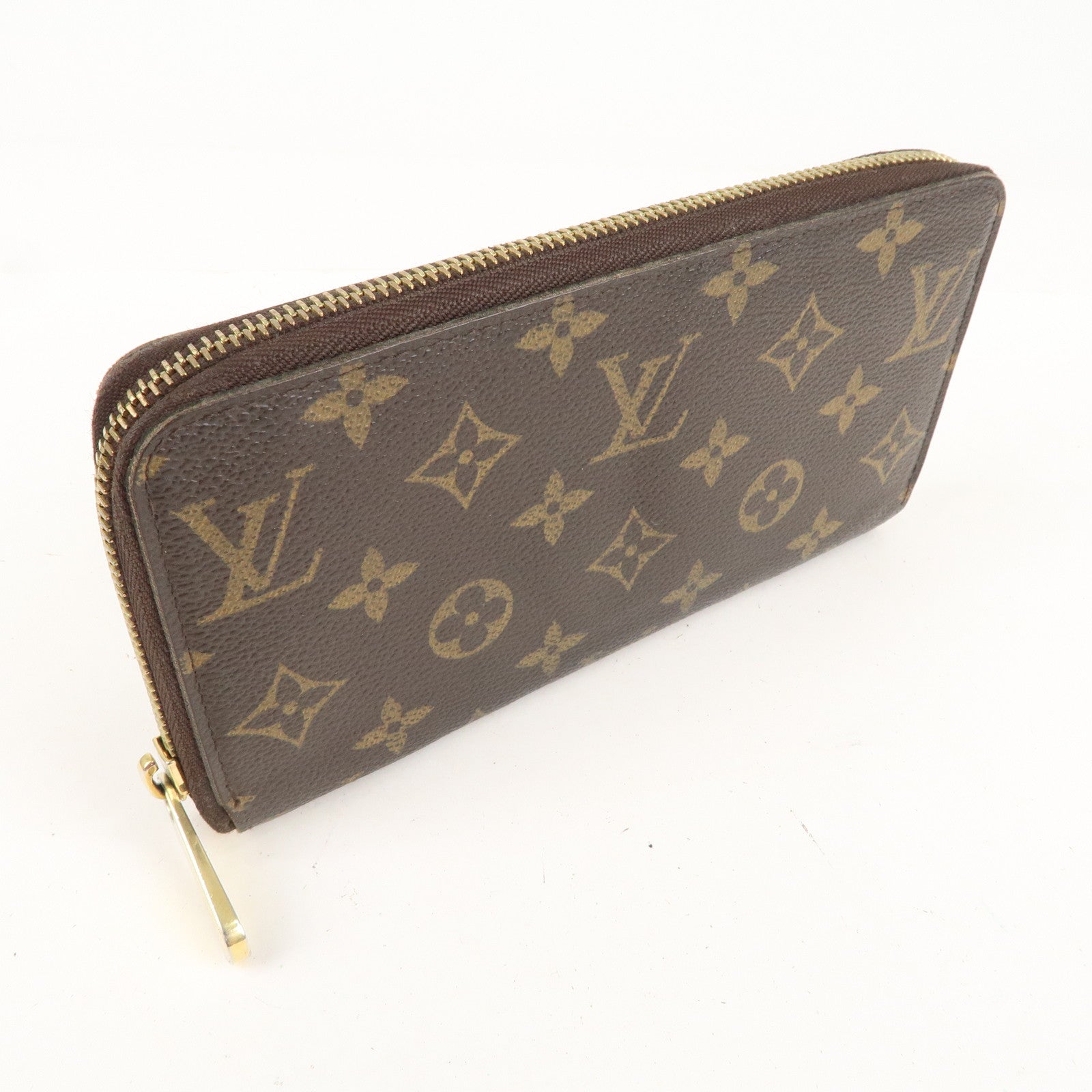 Louis Vuitton Wallet Purse Coin purse Monogram Brown Woman Authentic Used  C231