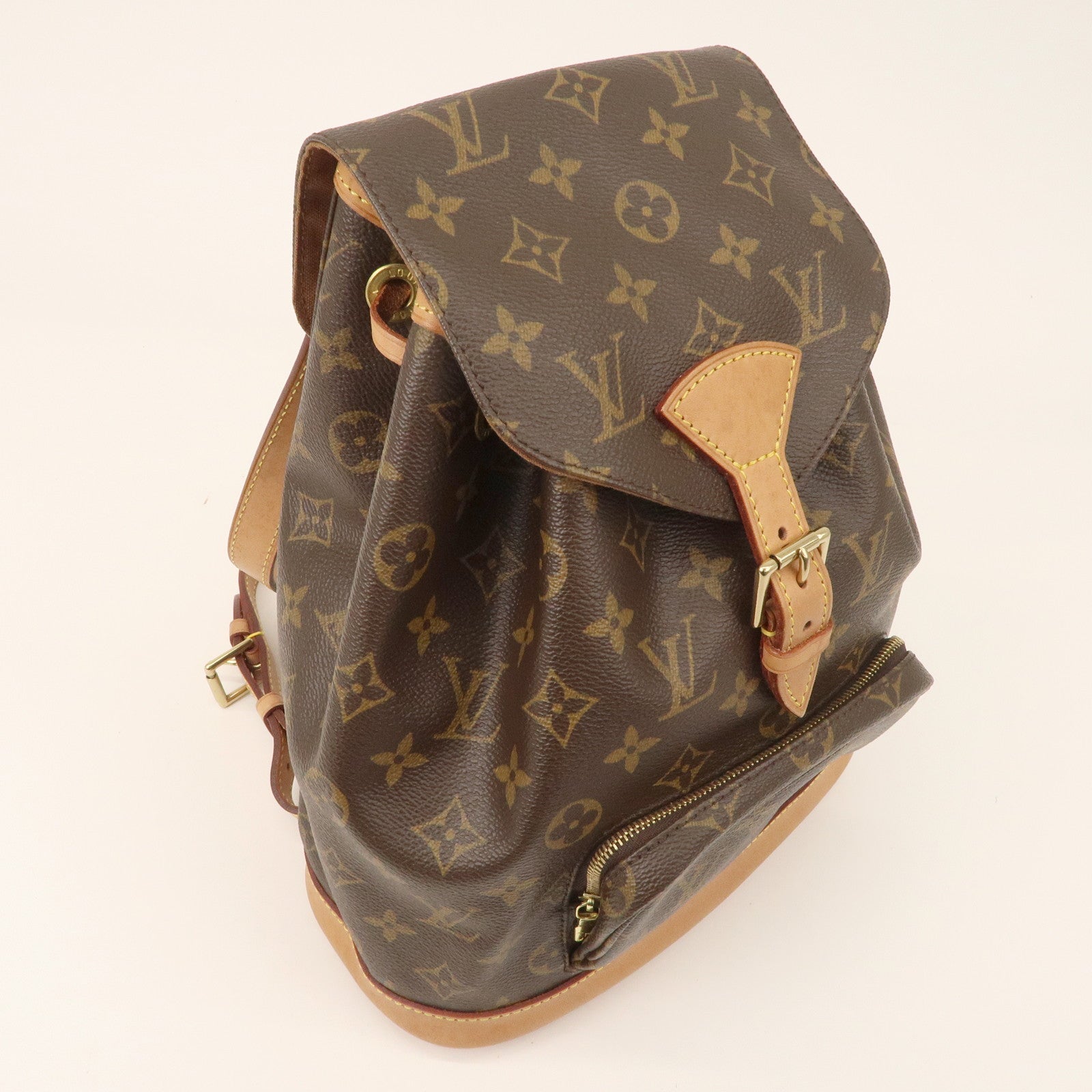 Used Louis Vuitton Rucksack/Pvc/Brw//Monsley Mm/M51136 Bag