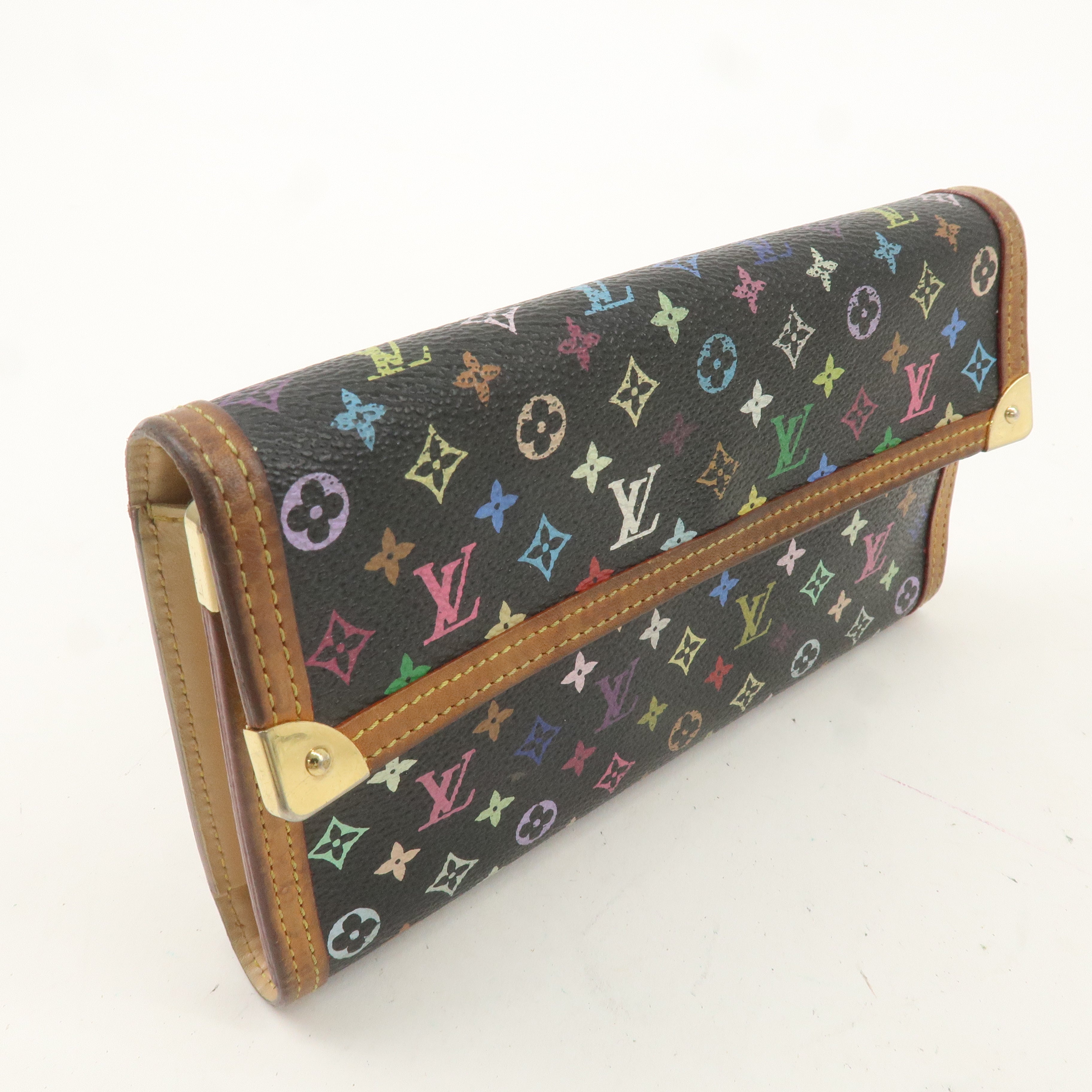 Louis Vuitton Multicolor Porto Trezor International Wallet M92658