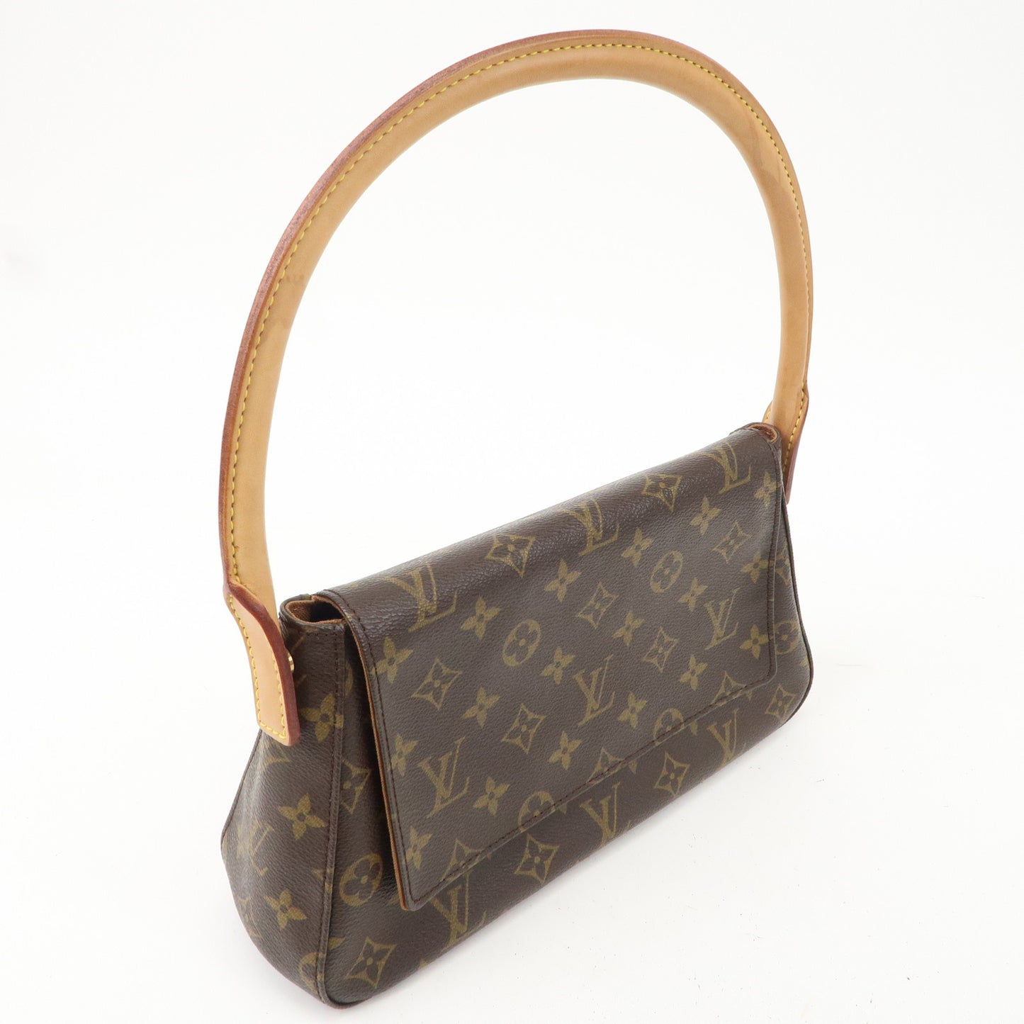 Louis Vuitton Monogram Mini Looping Shoulder Bag Hand Bag M51147