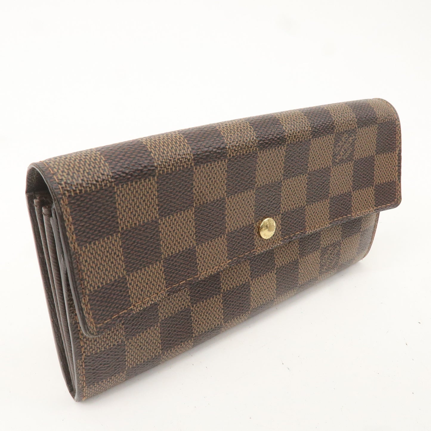 Louis Vuitton Damier Porte Monnaie Credit Long Wallet N61724