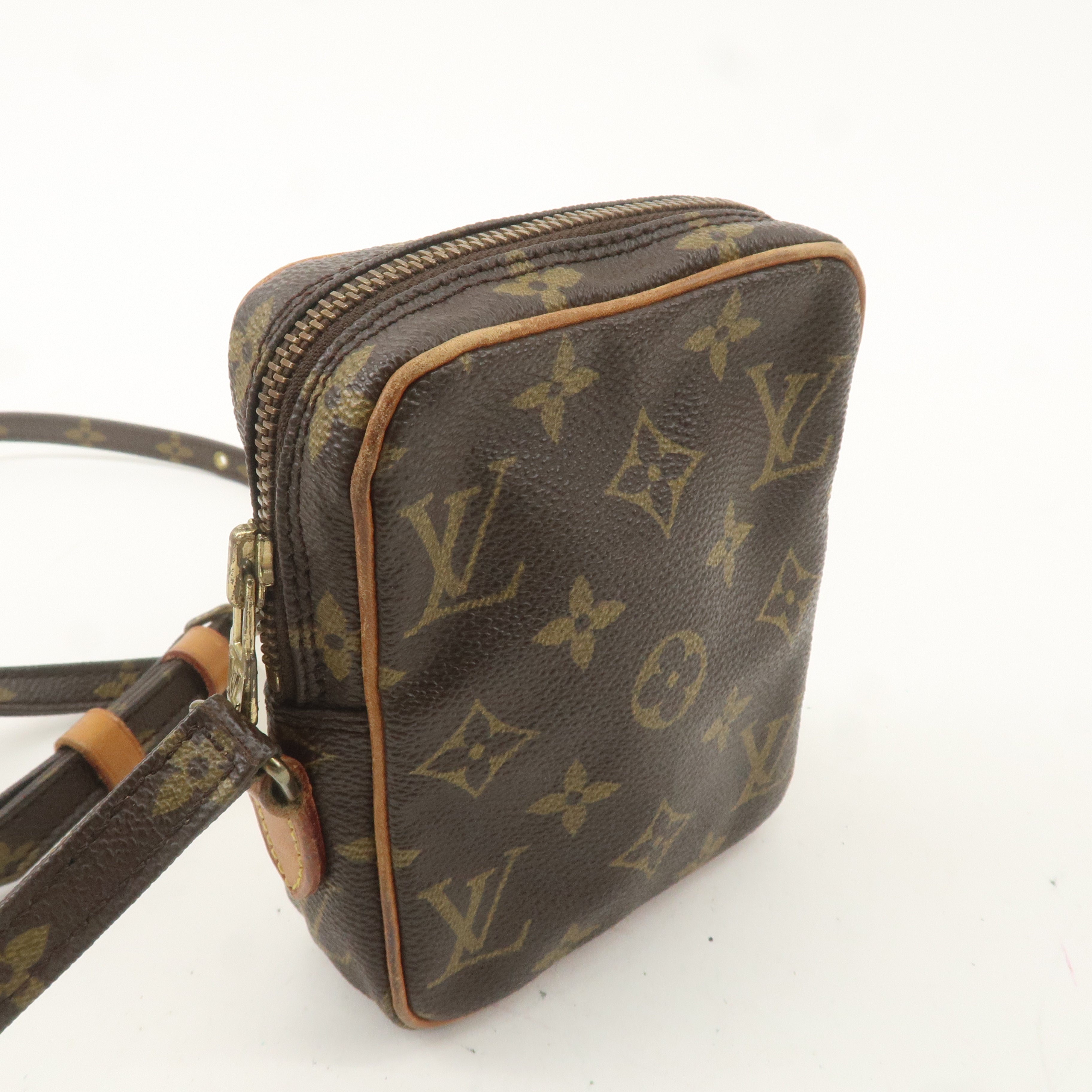 Louis Vuitton Monogram Mini Danube Shoulder Bag Brown M45268