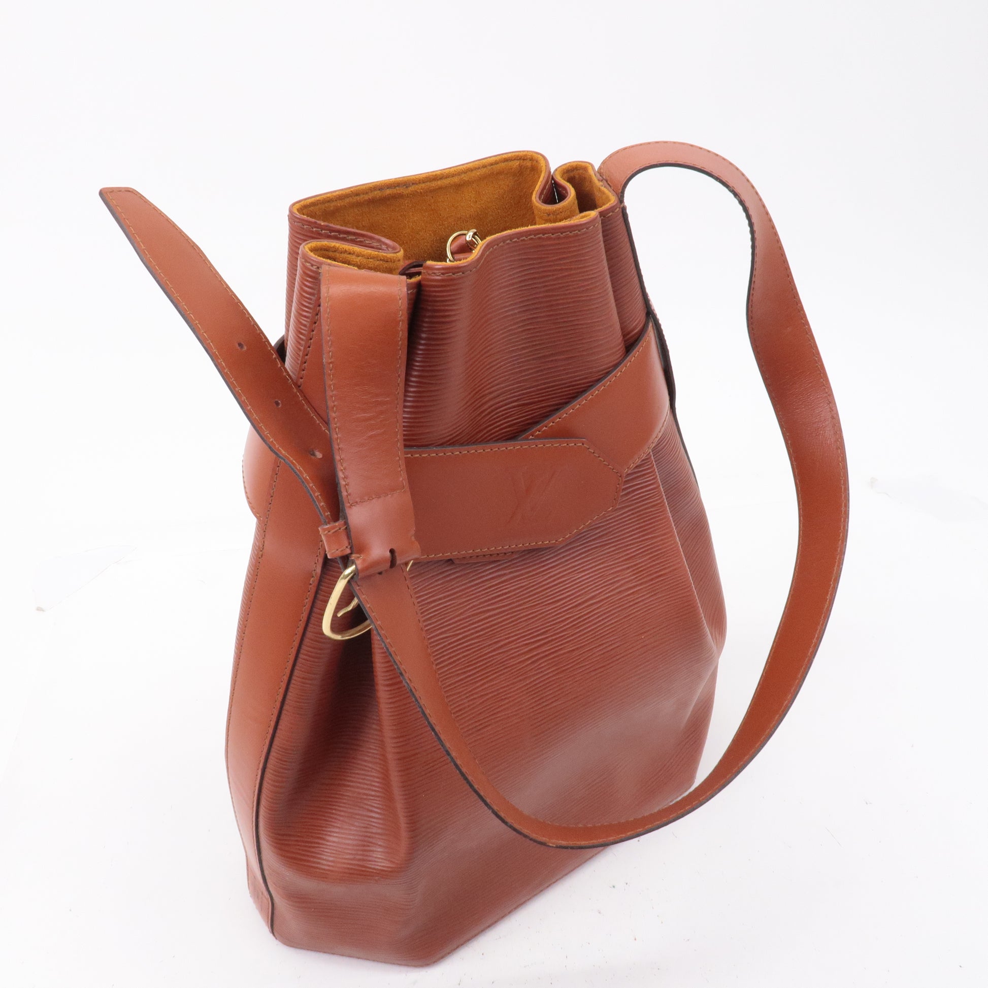 Louis-Vuitton-Epi-Sac-D'epaule-PM-Bucket-Bag-Kenya-Brown-M80203 –  dct-ep_vintage luxury Store
