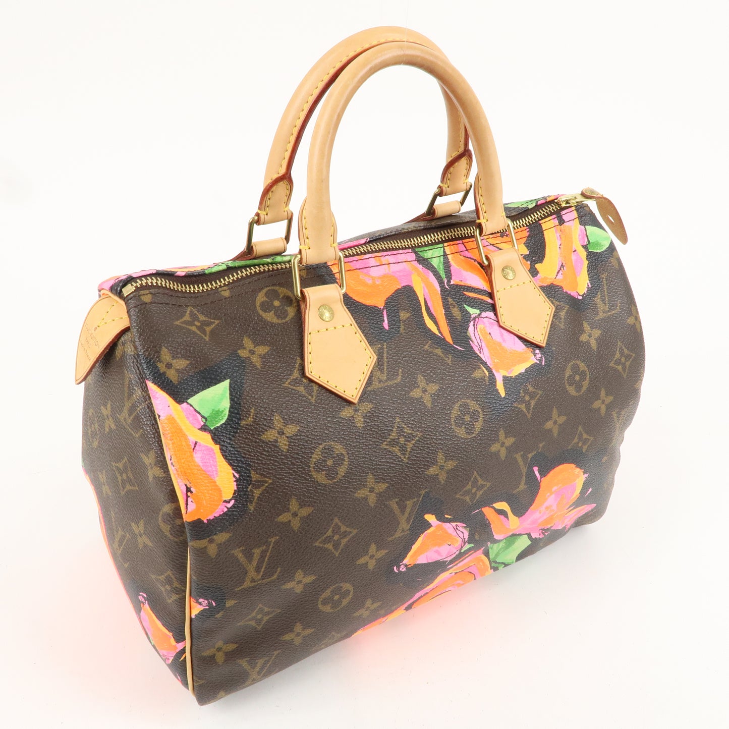 Louis Vuitton Monogram Rose Speedy 30 Hand Bag Boston Bag M48610