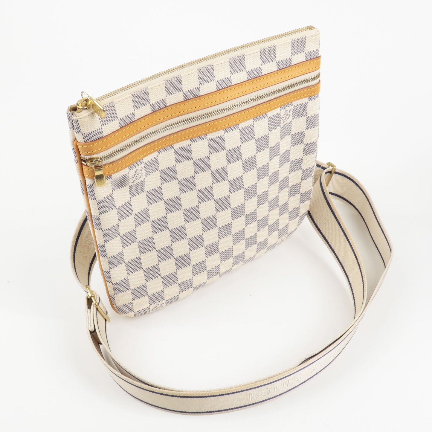Louis Vuitton Damier Azur Pochette Bosphore Shoulder Bag N51112