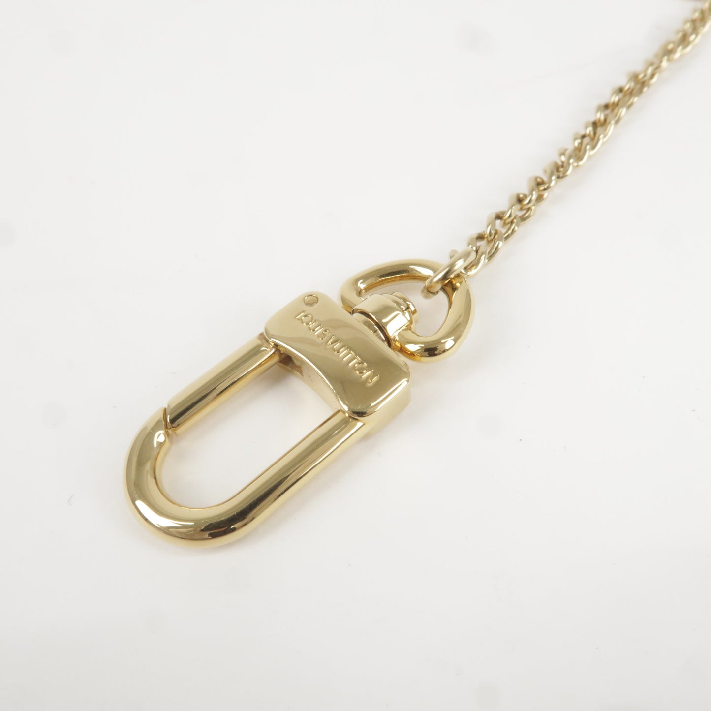 Louis-Vuitton-Chenne-Ano-Cles-Key-Chain-Key-Charm-Gold-M58021