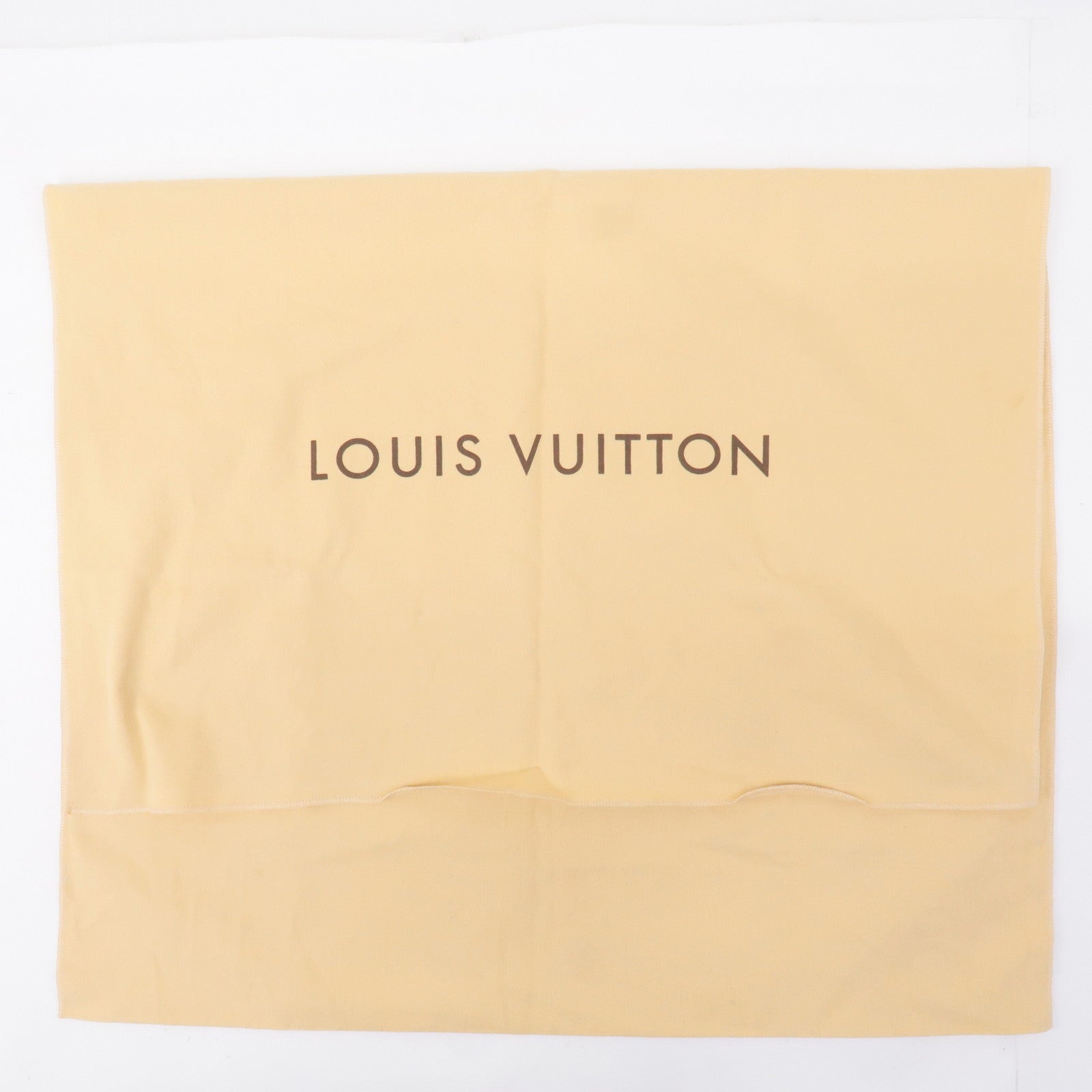 Louis Vuitton Set of 10 Dust Bag Flap Style Beige