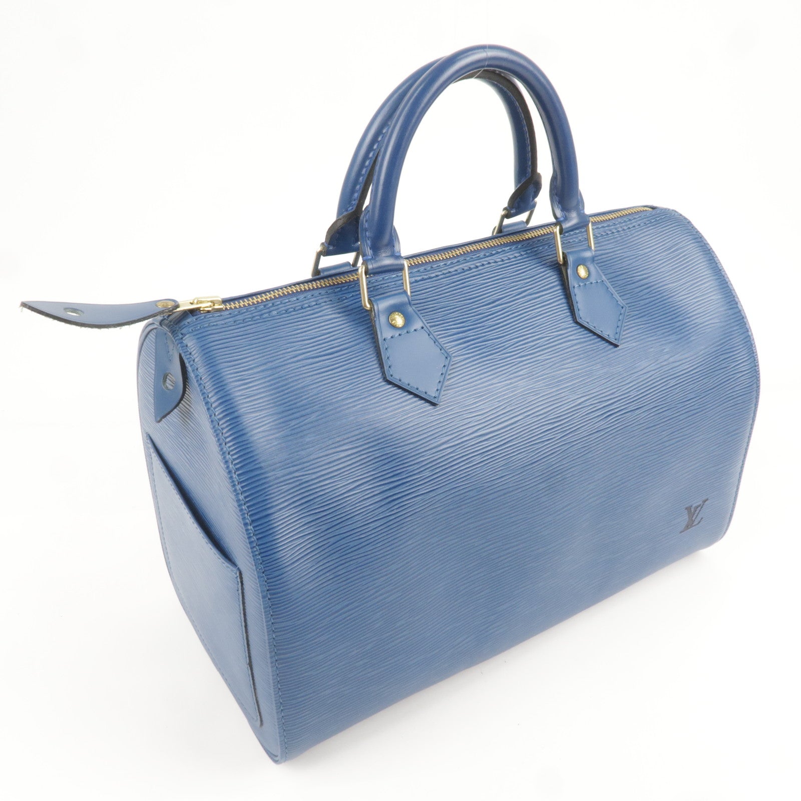 LOUIS VUITTON Handbag M43005 Toledo Blue Epi Leather Boston bag
