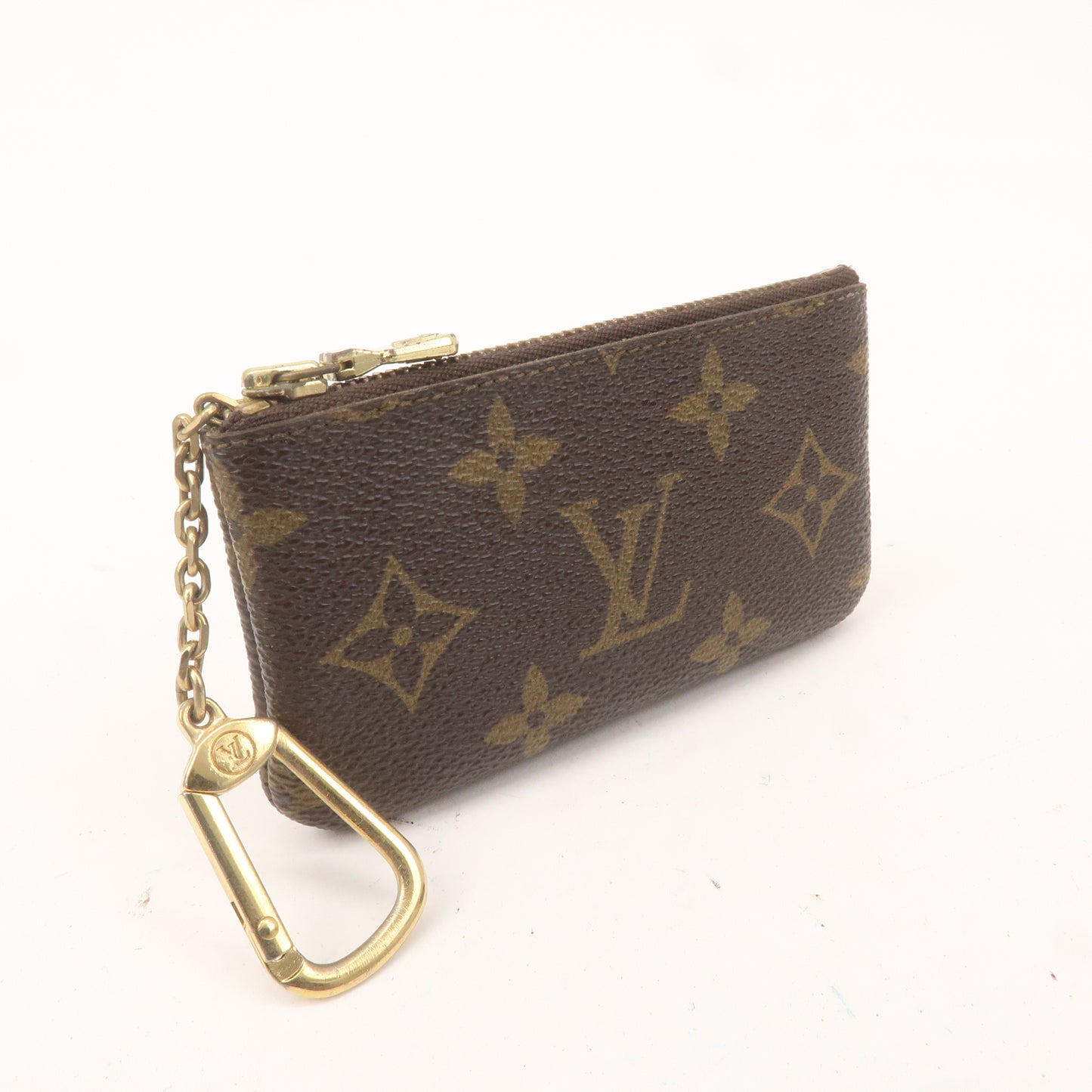 Louis Vuitton Monogram Pochette Cles Coin Case Key Case M62650