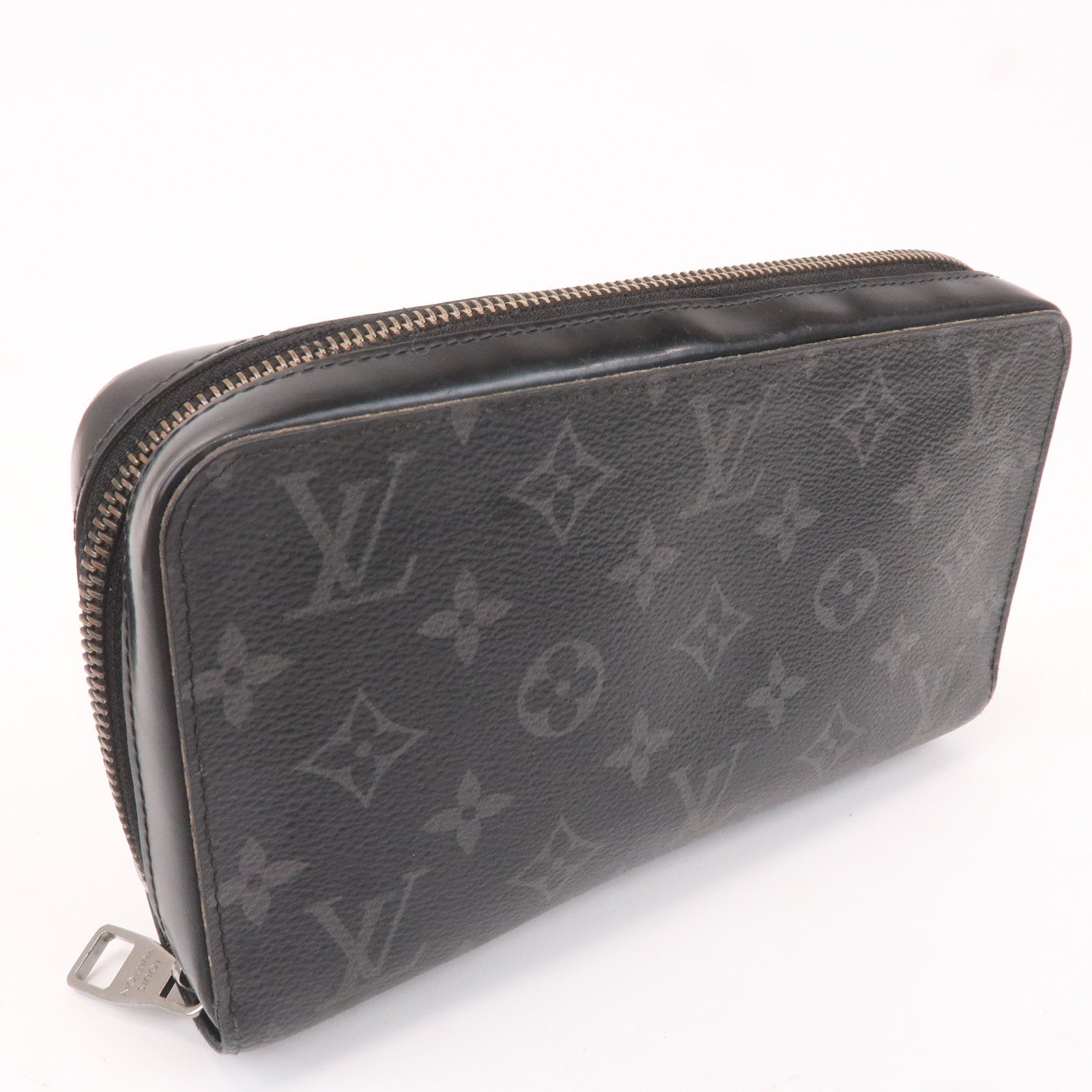 Louis-Vuitton-Monogram-Eclipse-Zippy-XL-Wallet-Black-M61698