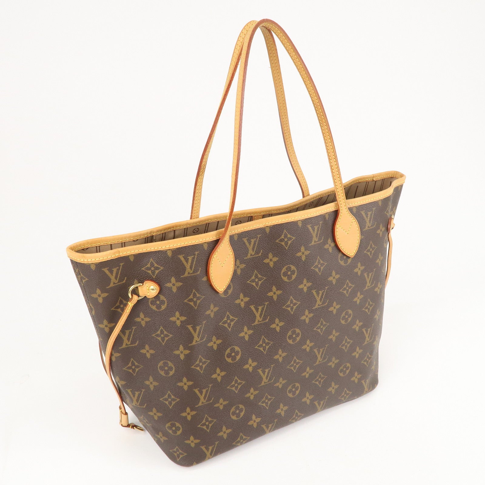 Louis-Vuitton-Monogram-Neverfull-MM-Tote-Bag-Brown-M40156 – dct