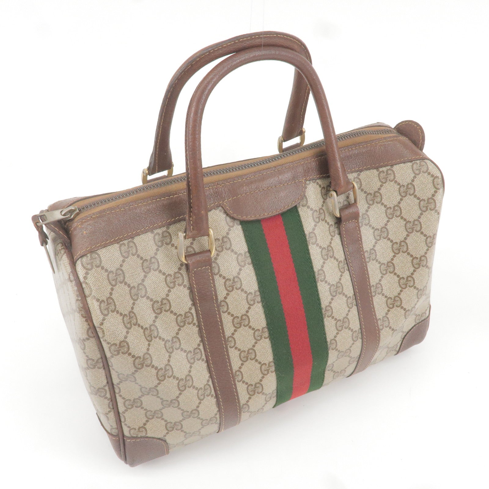 gucci metallic gg wool scarf item, Brown Gucci GG Canvas Belt Bag