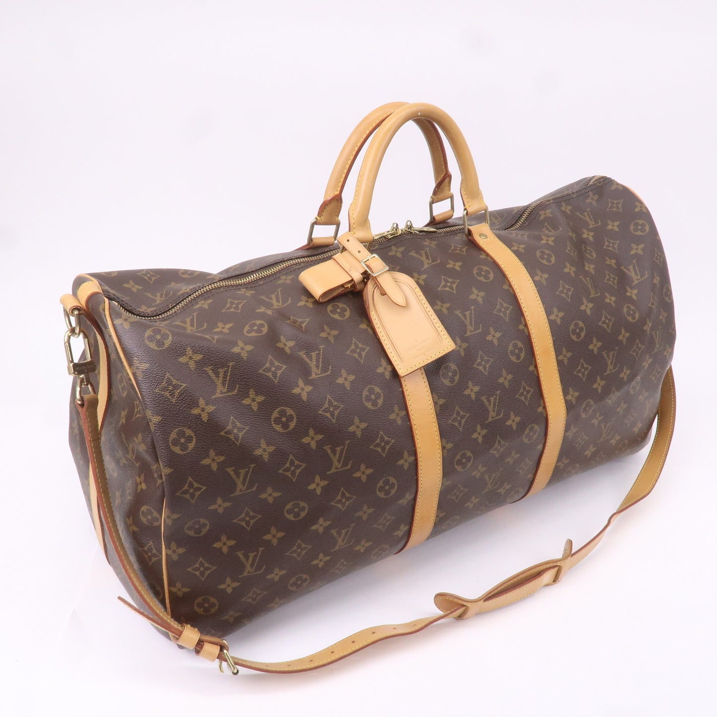 Louis Vuitton Monogram Keep All Bandouliere 60 Bag M41412