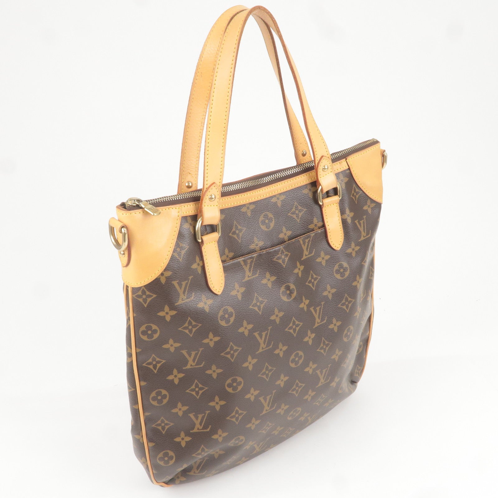 Louis Vuitton Monogram Odeon GM Shoulder Bag Brown M56388 dct