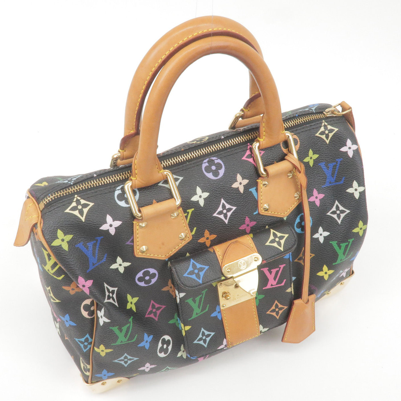 Louis Vuitton, Bags, 0 Authentic Louis Vuitton Multicolor Speedy 30