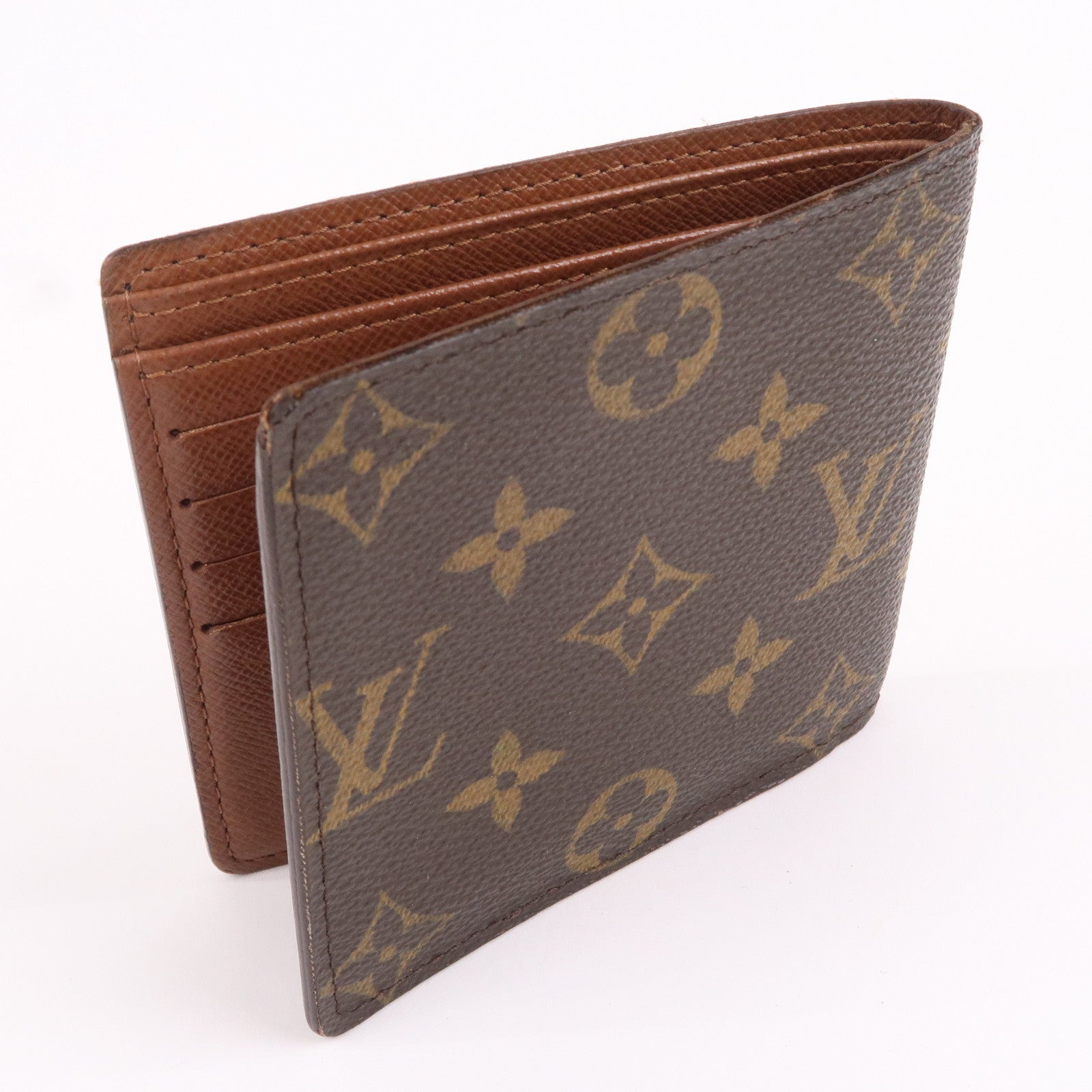 Louis-Vuitton-Monogram-Set-of-3-Wallet-Brown-M61675-M61215