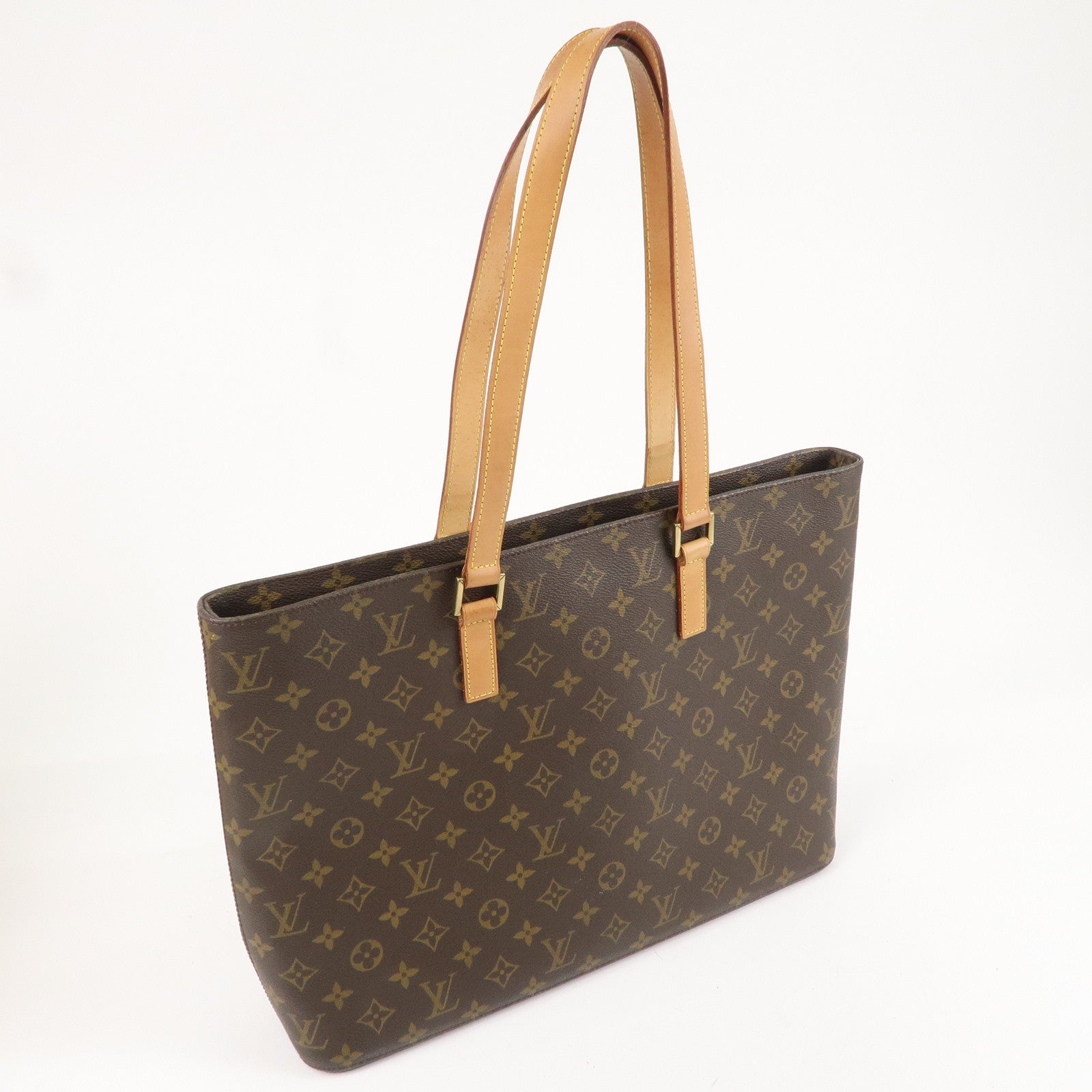 Louis Vuitton, Bags, Authentic Louis Vuitton Luco Monogram Shoulder Tote  Bag Purse 43