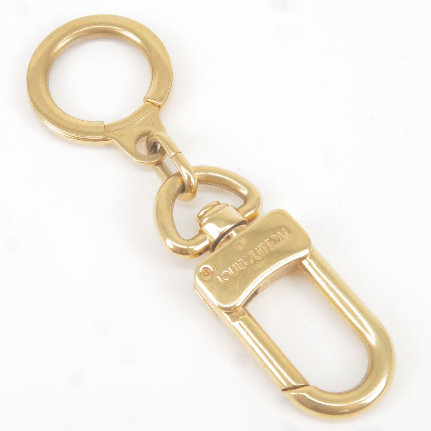 Louis Vuitton Set of 2 Ano Cles Key Chain Key Charm Gold M62694