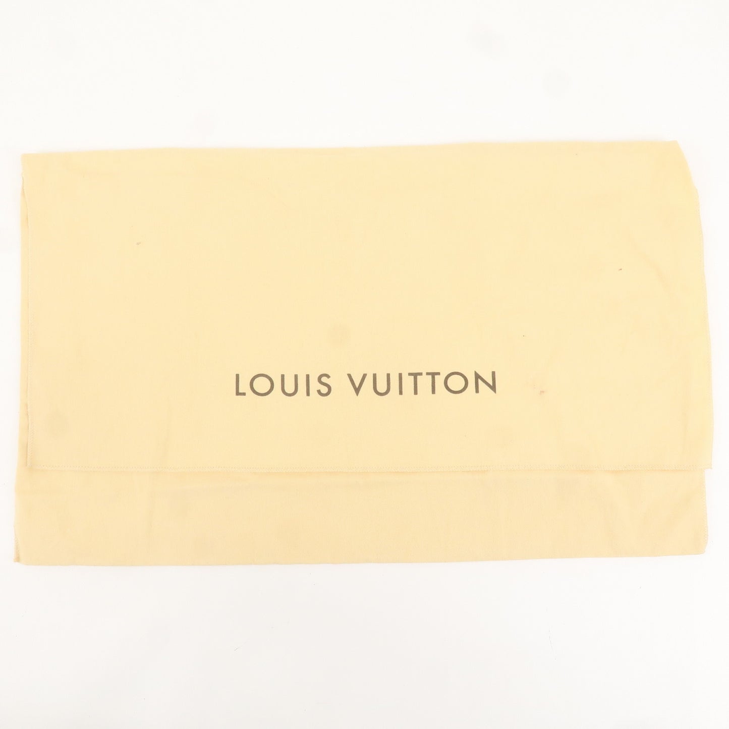 Louis Vuitton Set of 10 Dust Bag Flap Style Beige