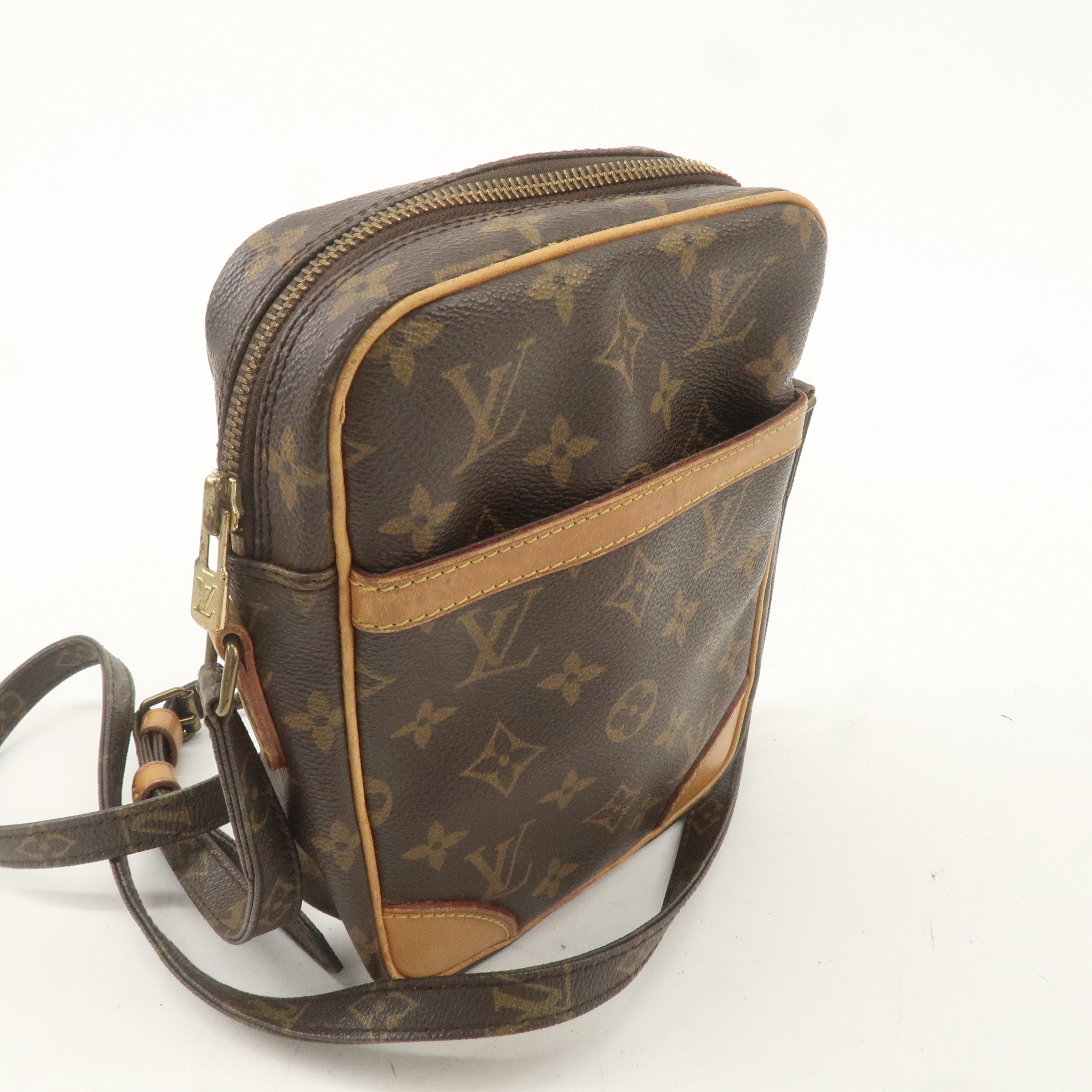 Louis Vuitton Monogram Danube Shoulder Bag Brown M45266