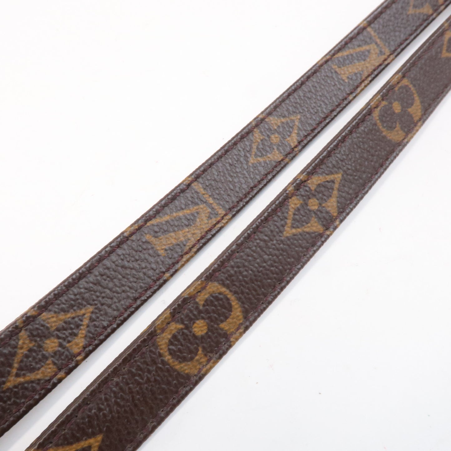 Louis Vuitton Monogram Canvas Shoulder Strap 120cm Brown J75010