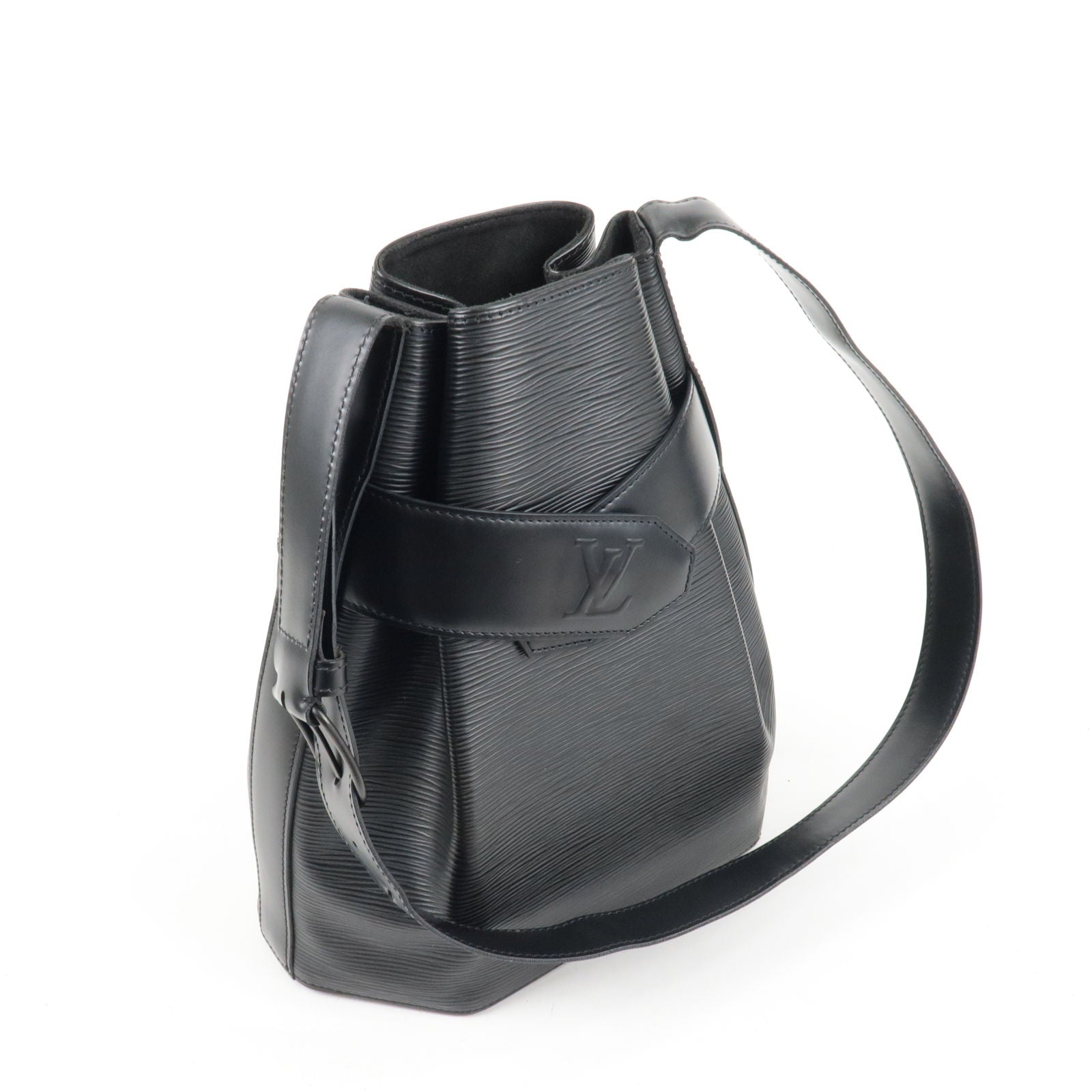 Louis Vuitton Epi Sac Depaule PM Bucket Bag Noir Black M80157, Pink Louis  Vuitton Epi Trunk Multicartes Bag Small Wallets