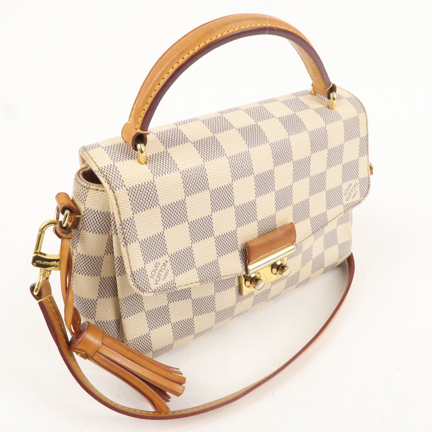 Louis Vuitton Damier Azur Croisette 2Way Bag Hand Bag N41581