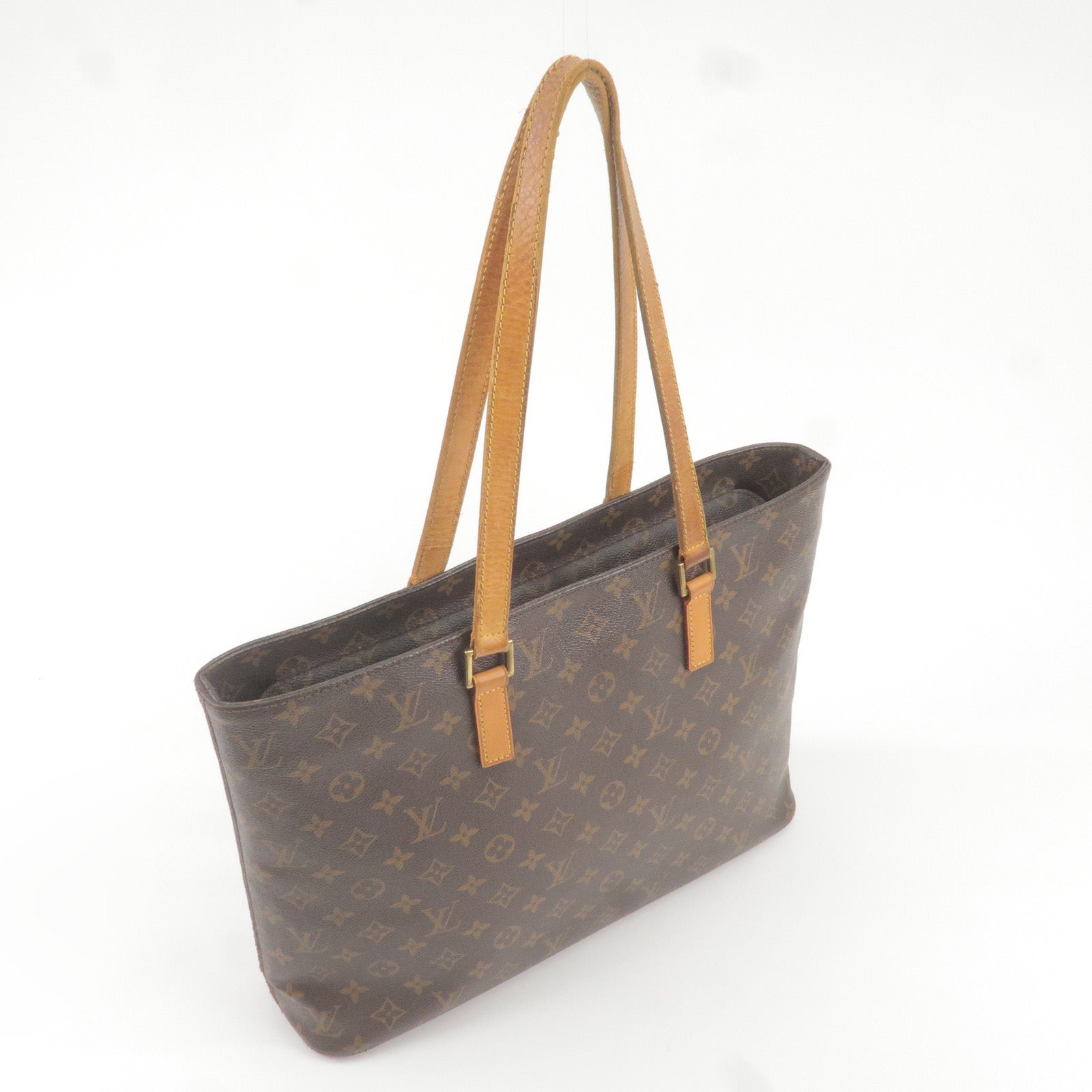 Louis Vuitton Monogram Luco Tote Bag Businee Bag M51155 dct