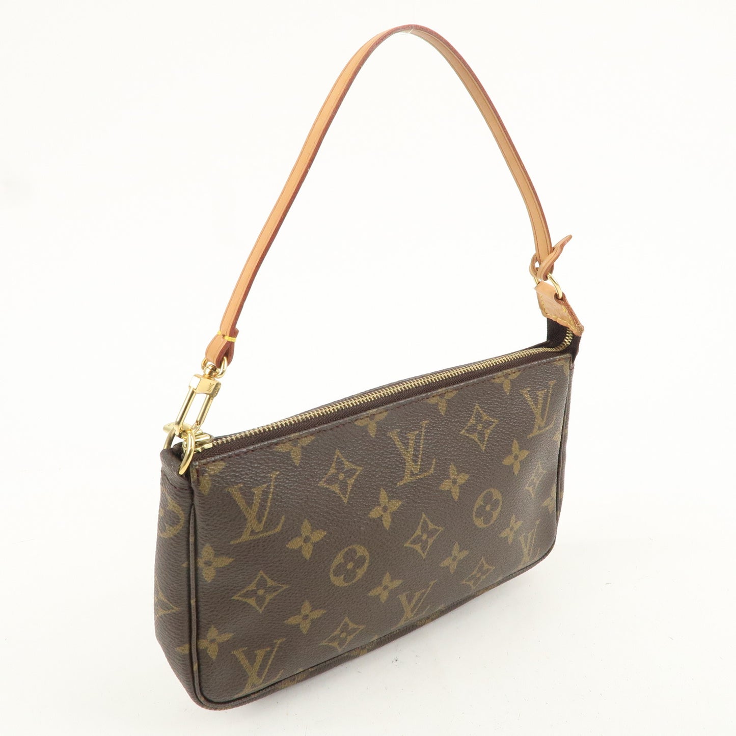 Louis Vuitton Monogram Pochette Accessoires Pouch Brown M51980