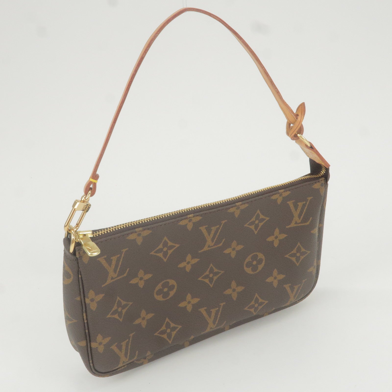  Louis Vuitton, Pre-Loved Monogram Canvas Pochette Accessoires,  Brown : Luxury Stores