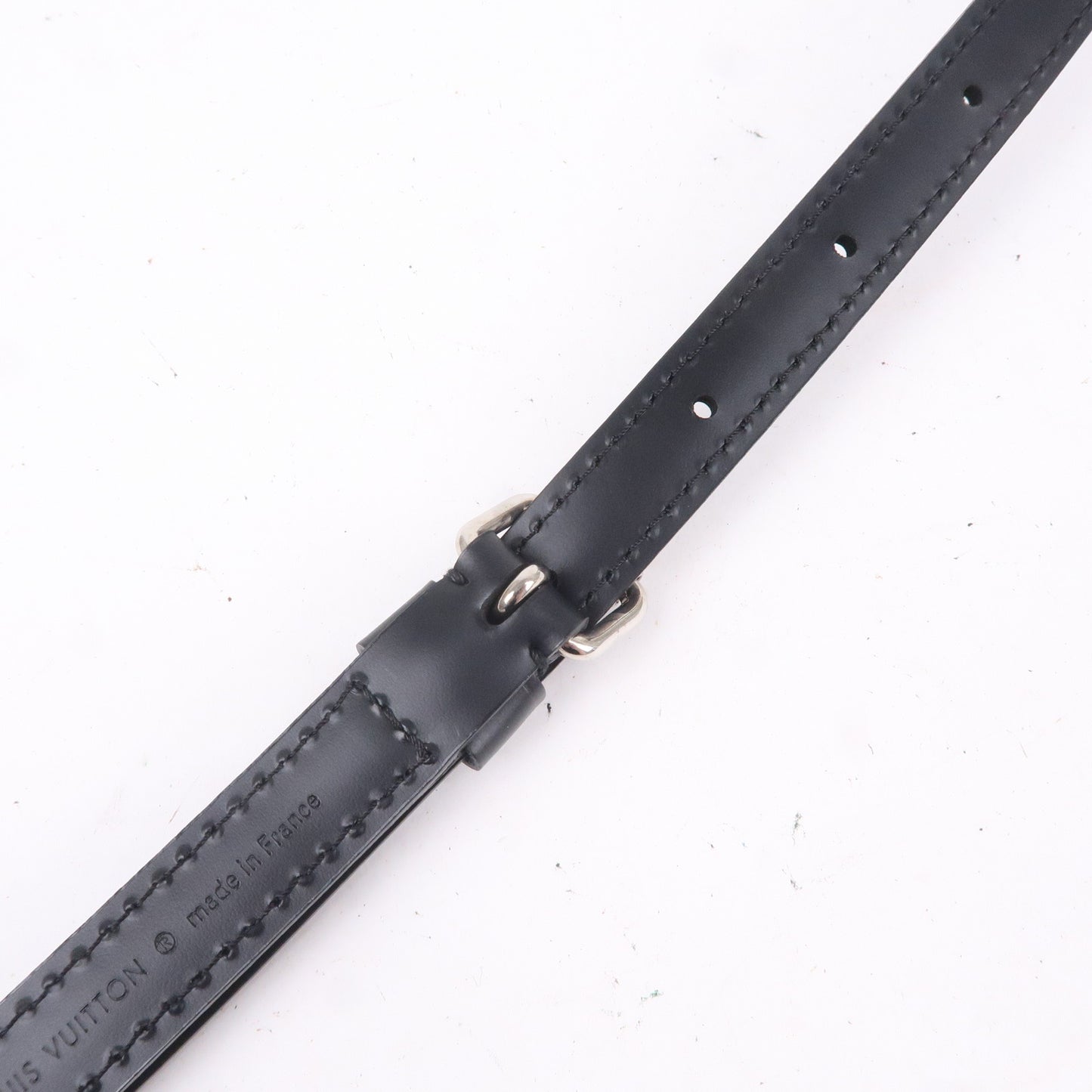 Auth Louis Vuitton Adjustable Shoulder Strap for Epi Bags 120cm Black Used  F/S