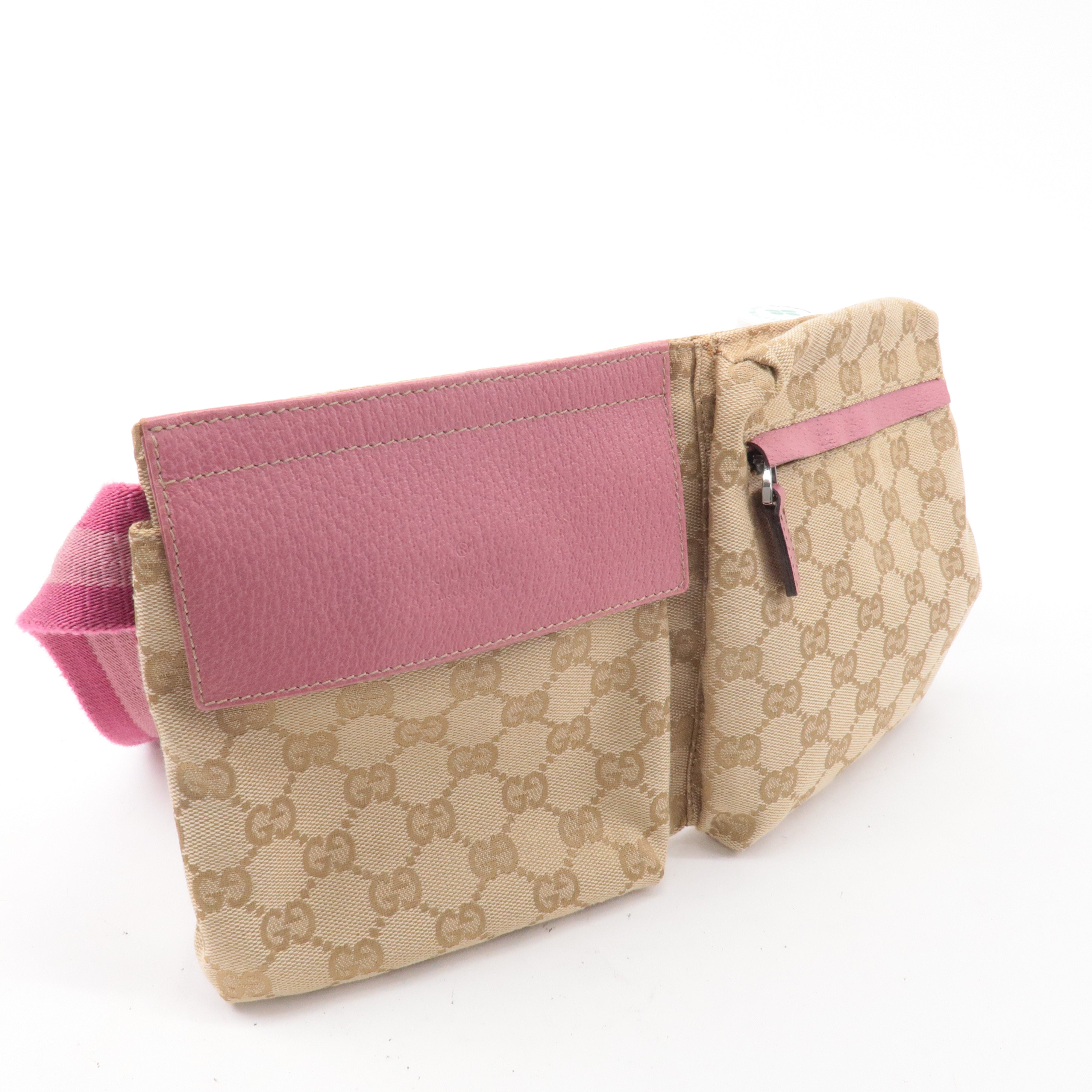 Gucci x Dapper Dan Micro GG Belt Bag - Red Waist Bags, Bags - GUC1377448 |  The RealReal