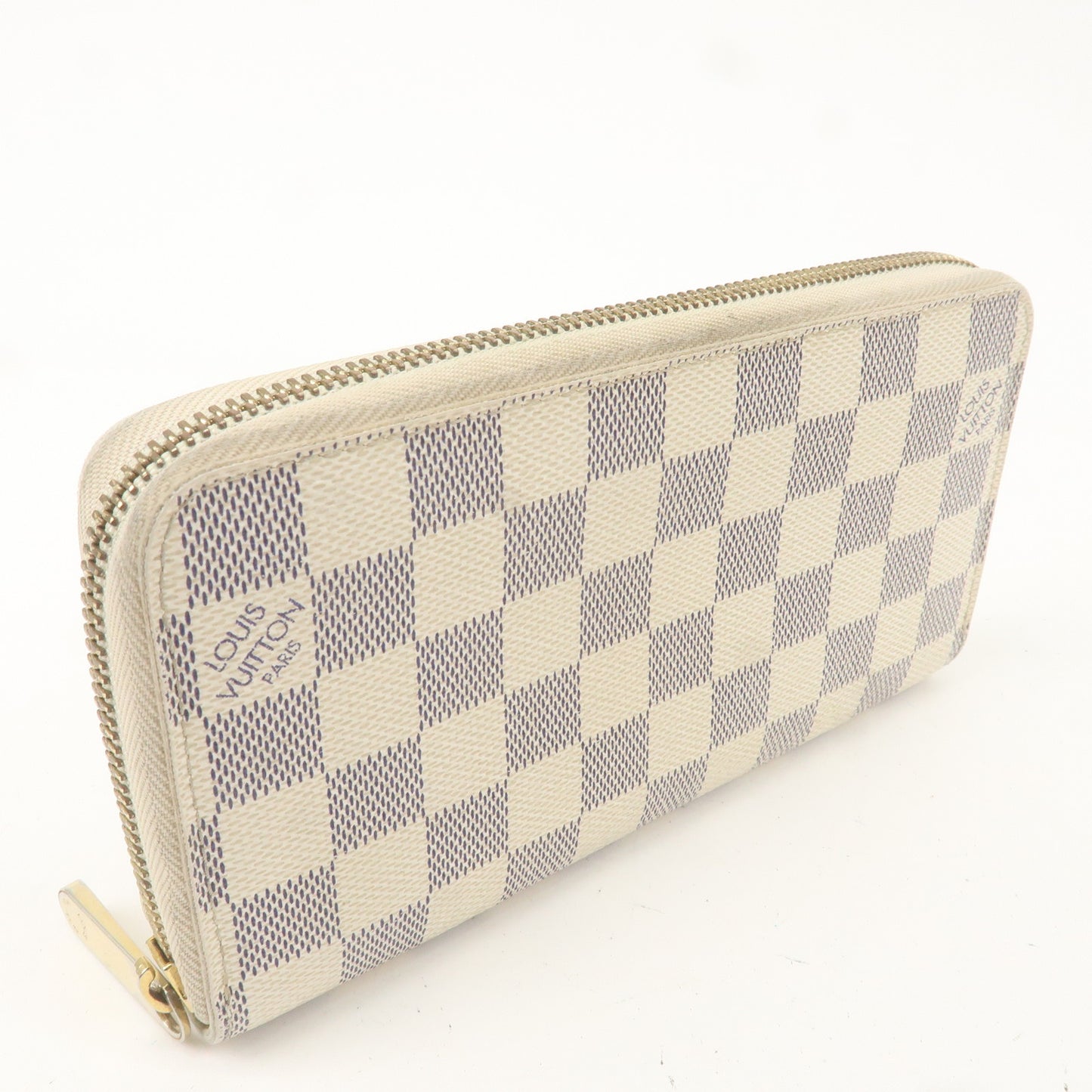 Louis Vuitton Damier Azur Zippy Wallet Long Wallet N60019