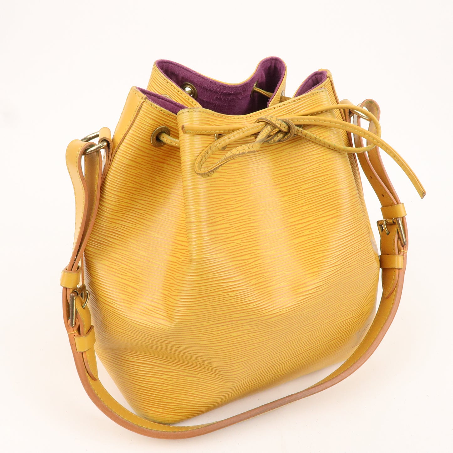 Louis Vuitton Epi Petit Noe Shoulder Bag Tassili Yellow M44109