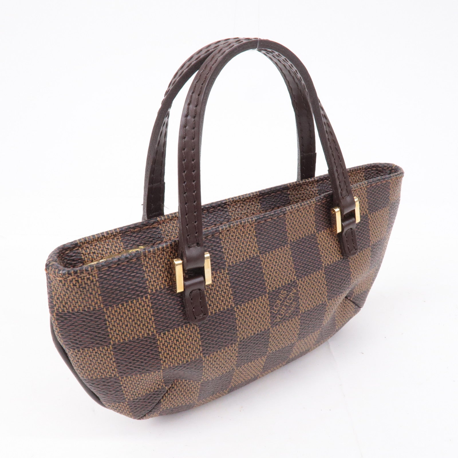 Louis Vuitton Vintage Manosque Tote Damier Ebene Bag *PERFECT Condition **