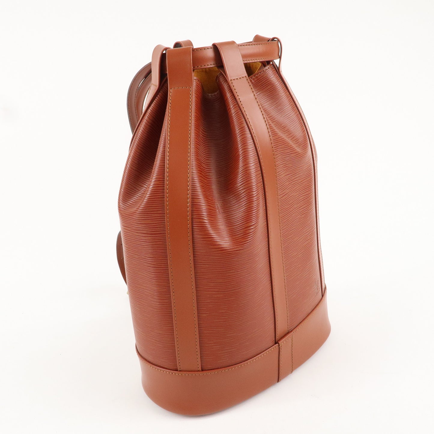Louis Vuitton Epi Randonnee PM Laundry Bag Kenya Brown M52353