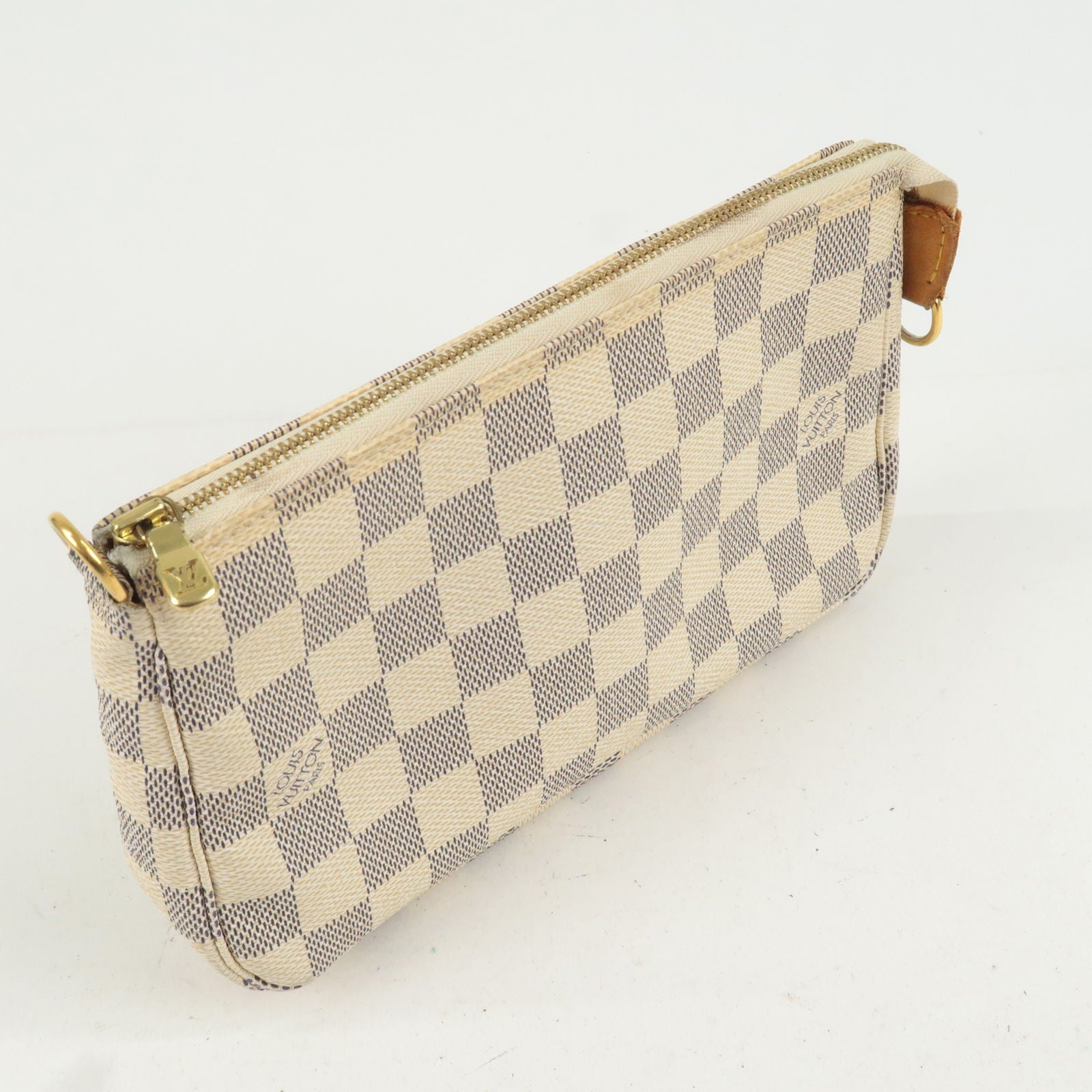 Louis Vuitton Pochette Accessories Azur Damier Shoulder Bag N51986