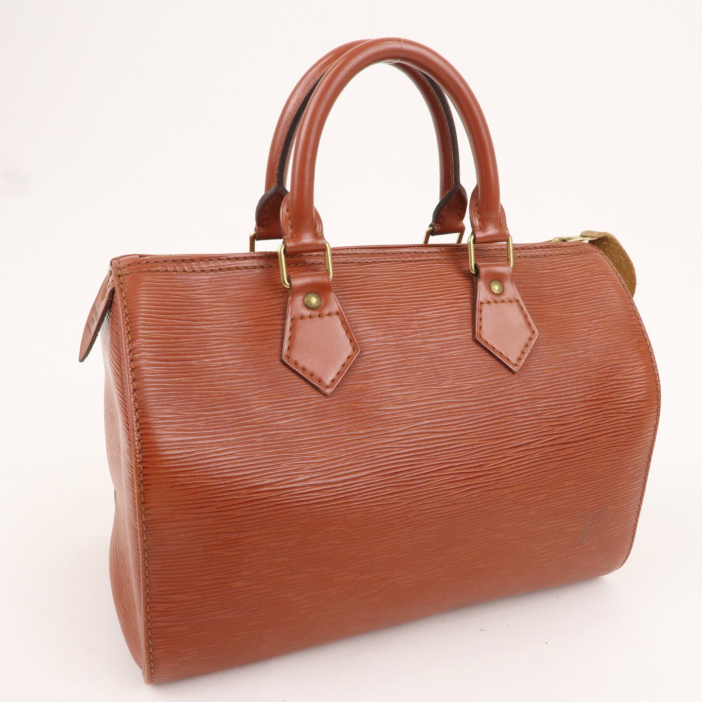 Louis Vuitton Epi Speedy 25 Hand Boston Bag Kenya Brown M43013