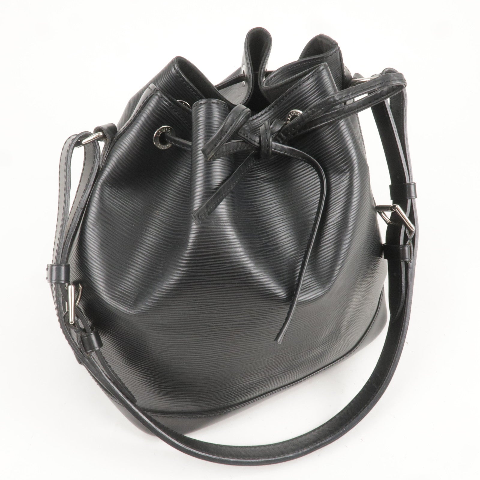 LOUIS VUITTON Shoulder Bag M40752 Petit Noe Epi Leather Black Women Us –