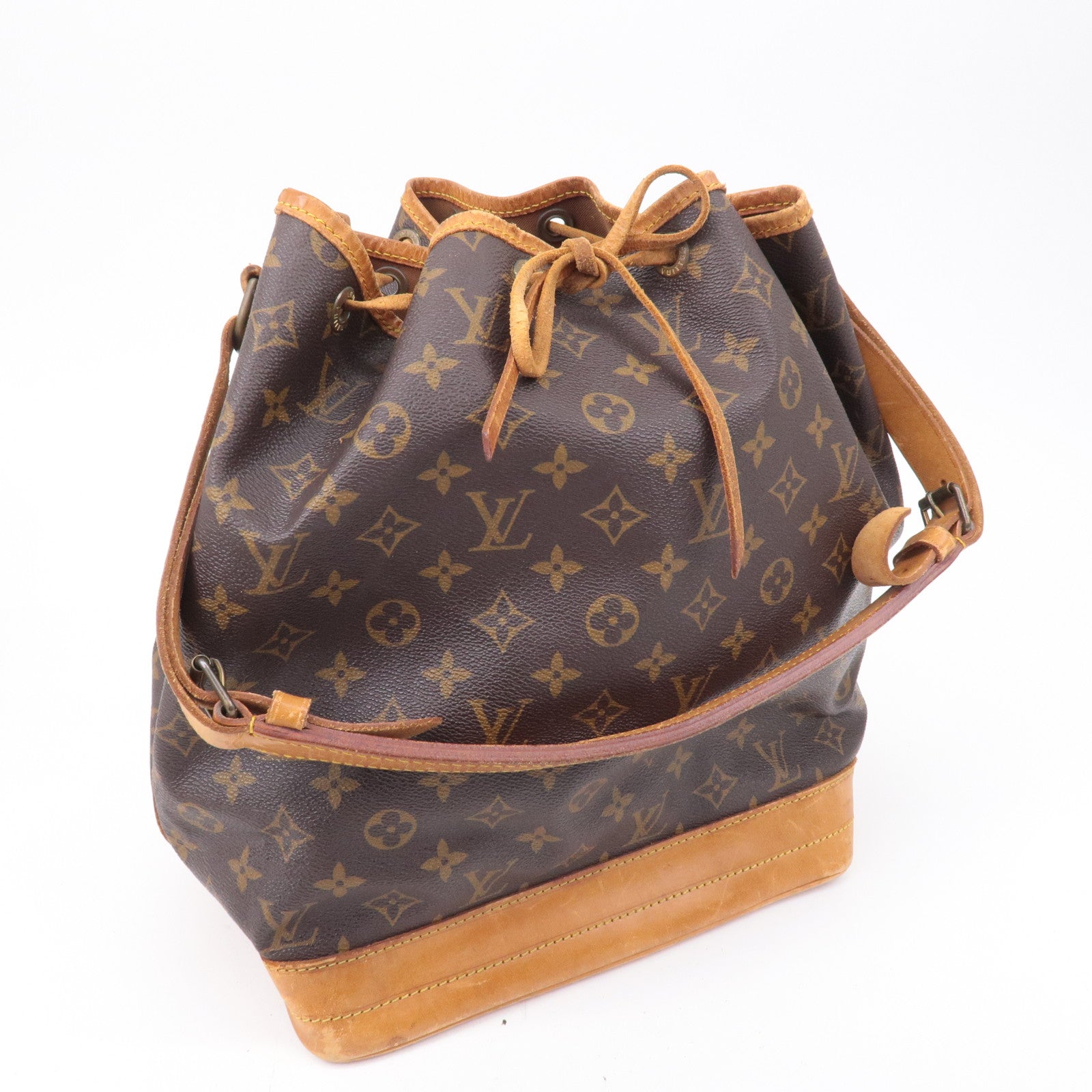 Louis Vuitton Noe M42224 Monogram Bucket Handbag Purse Vintage LV