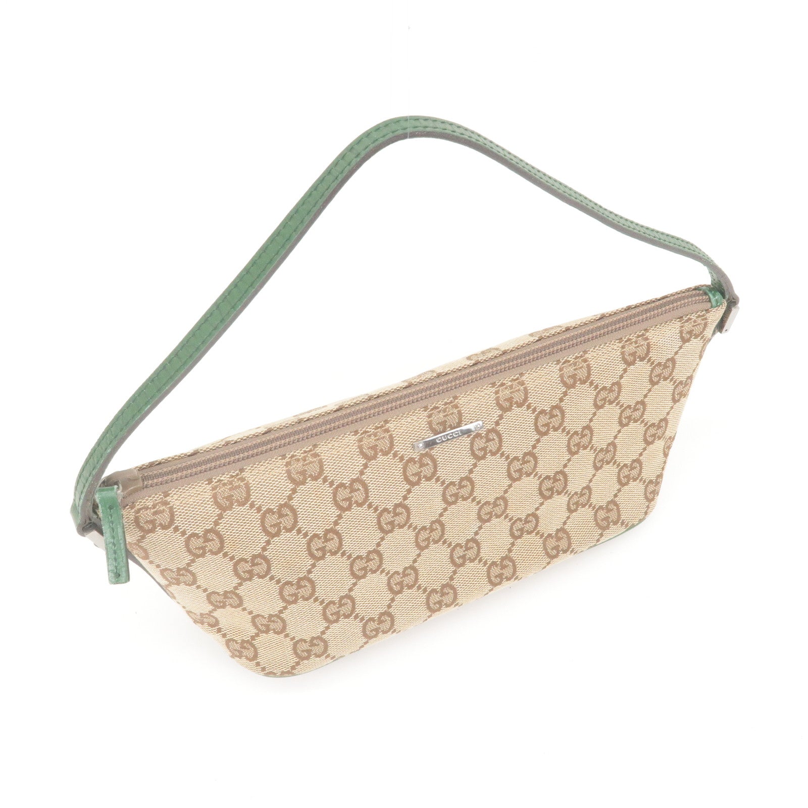 Gucci GG Canvas Boat Pochette - Brown Mini Bags, Handbags