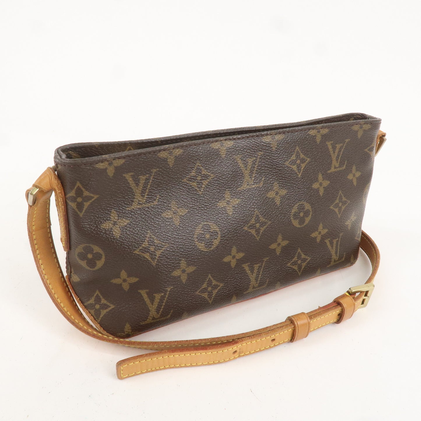 Louis Vuitton Monogram Trotteur Shoulder Bag Brown M51240