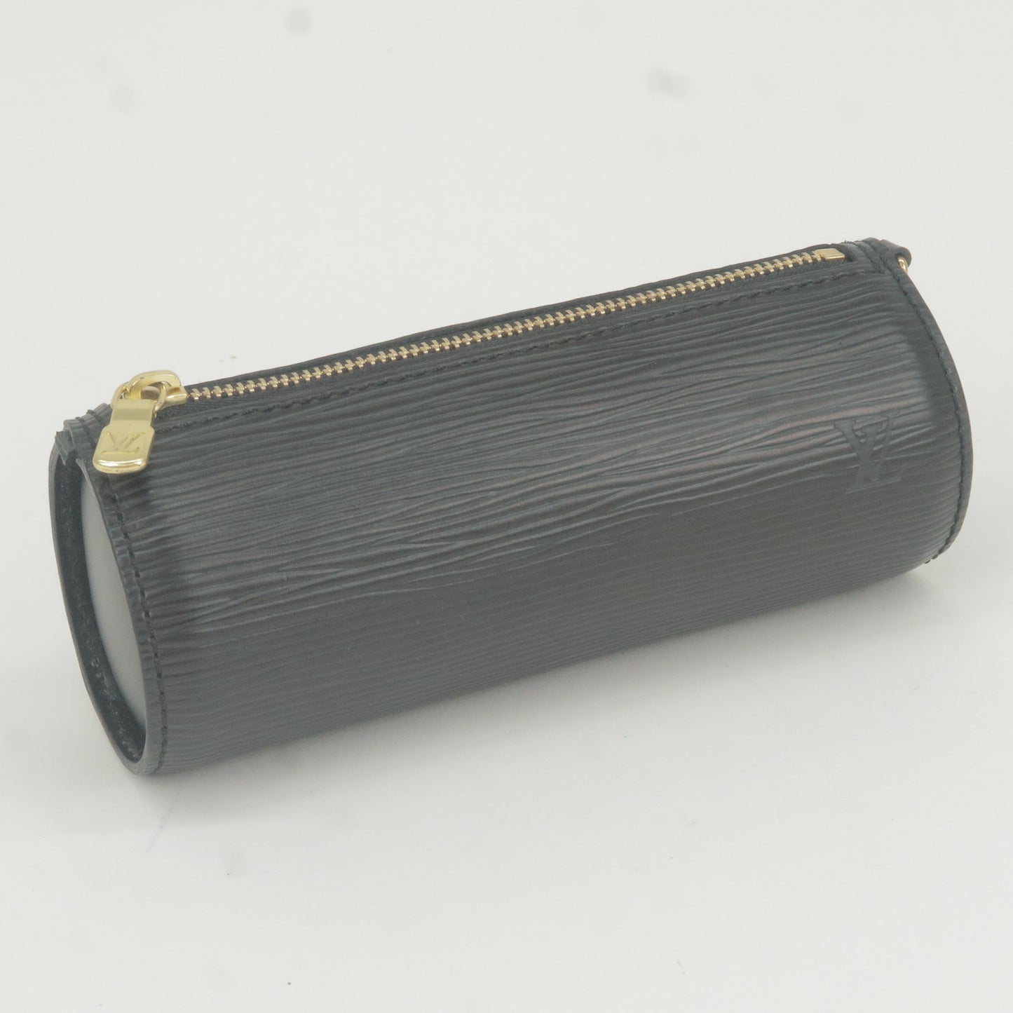 Louis Vuitton Epi Pouch For Soufflot Hand Bag Mini Pouch Black