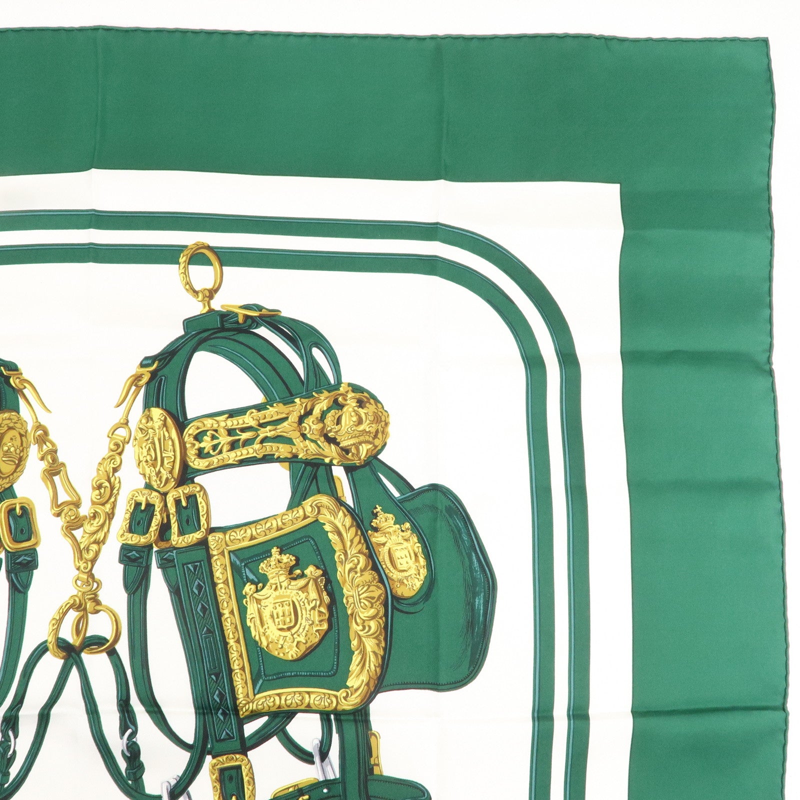 Green hermes discount scarf