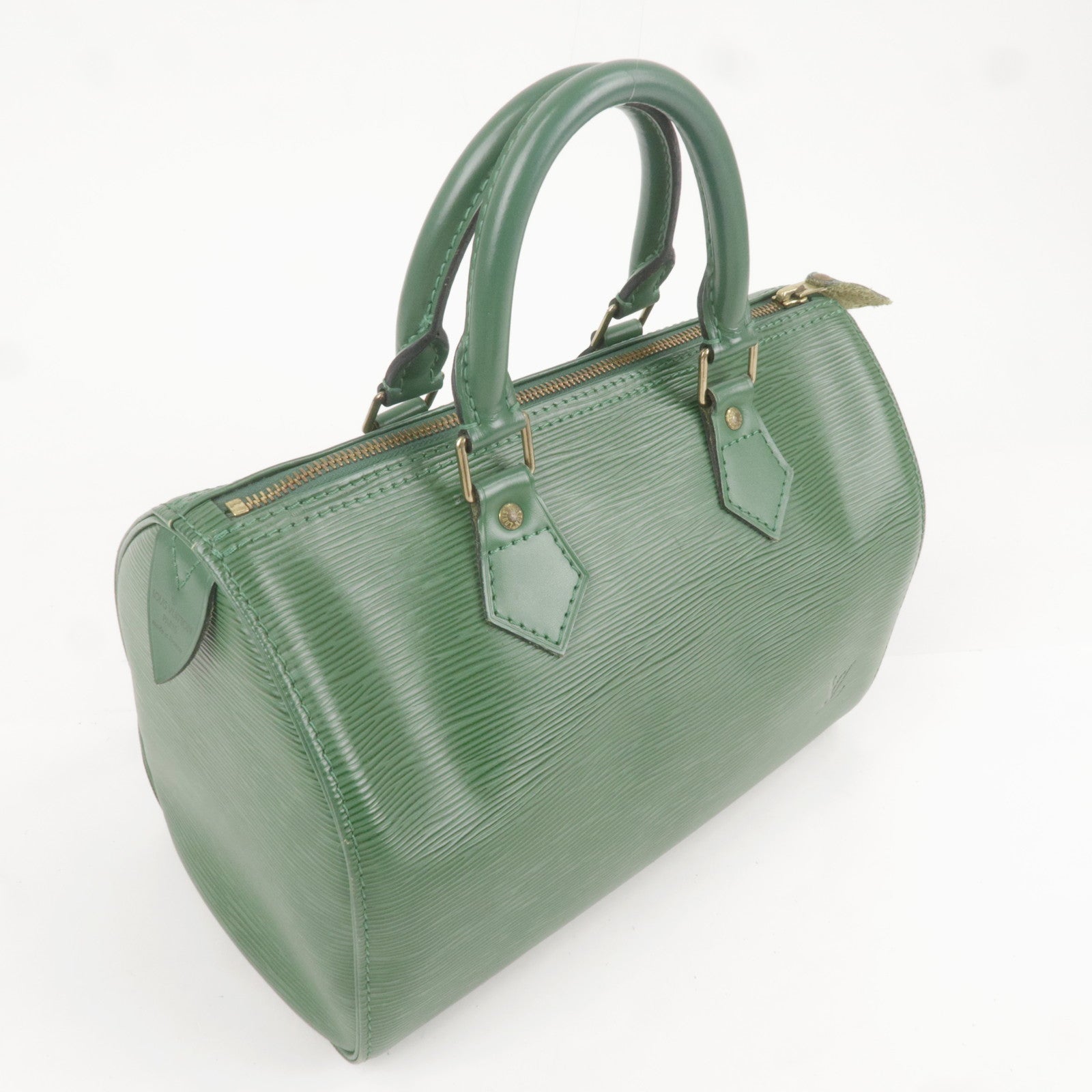Louis Vuitton Epi Speedy 25 Hand Boston Bag Borneo Green M43014