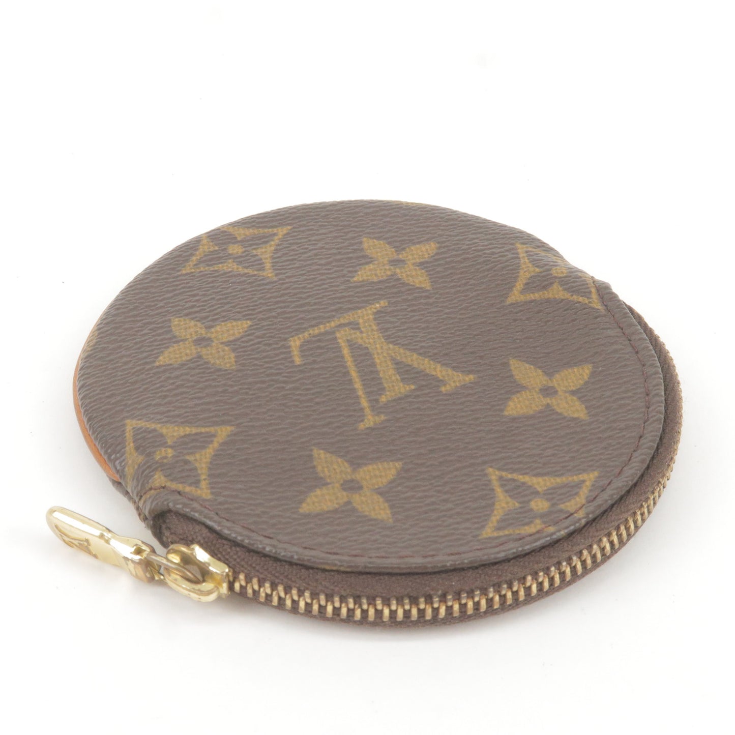 Louis Vuitton Monogram Porte Monnaie Rond Coin Case M61926